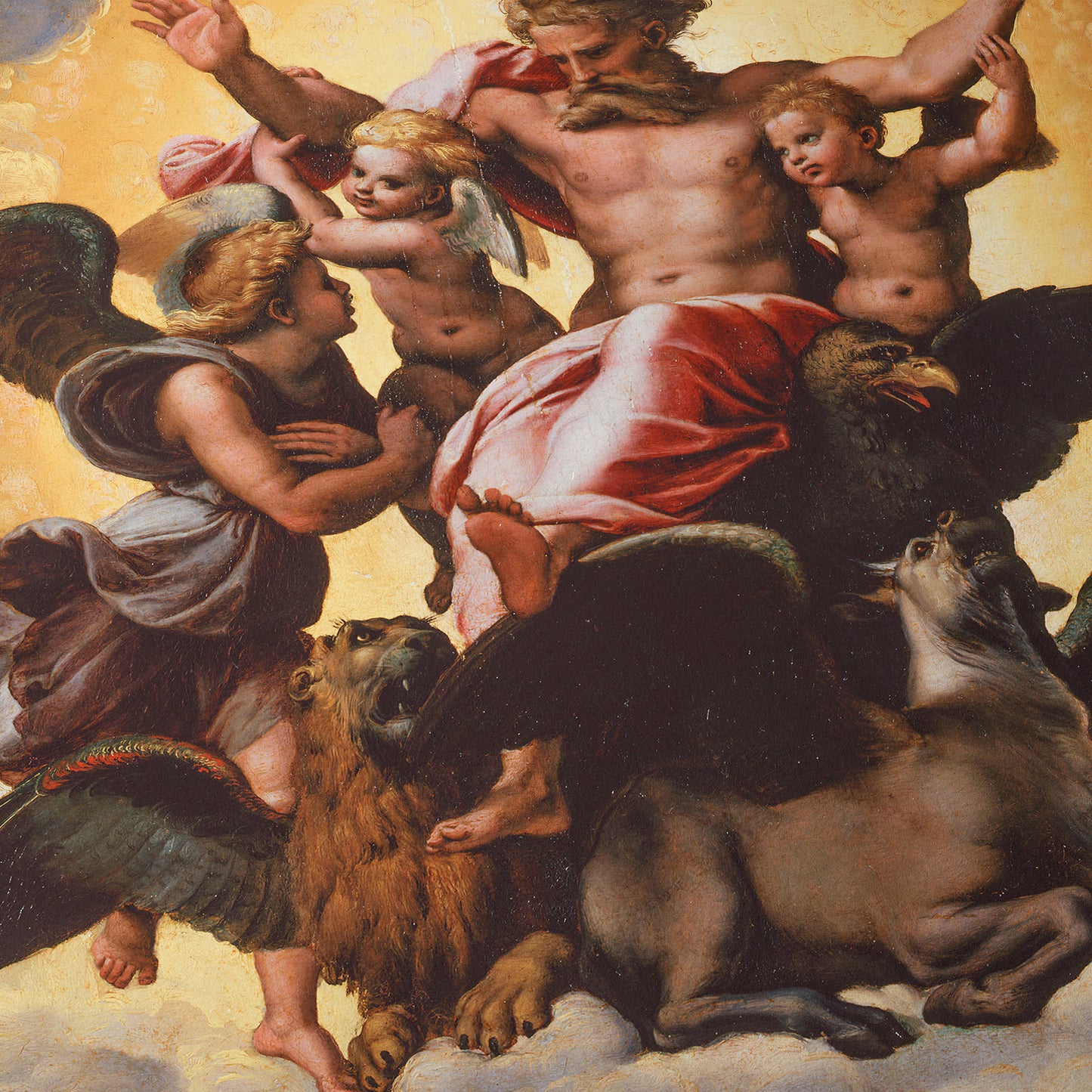 Ezekiel's Vision | Raphael | 1518