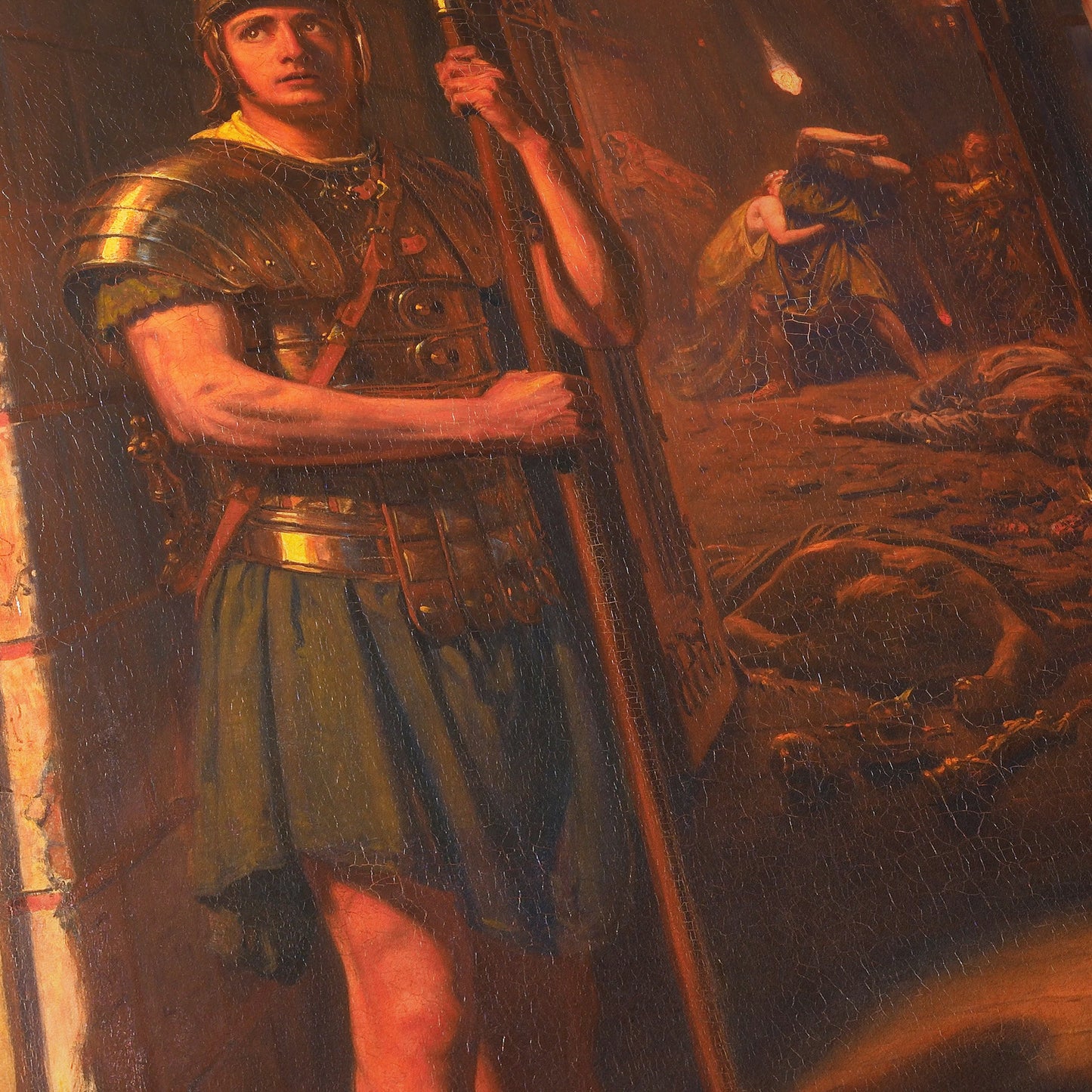 Faithful Unto Death | Sir Edward John Poynter | 1865
