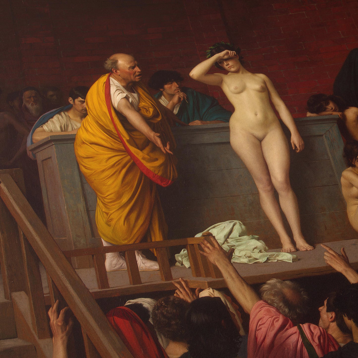 A Roman Slave Market | Jean-Léon Gerôme | c. 1884