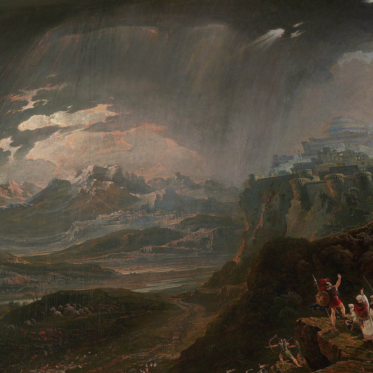 Joshua Commanding the Sun to Stand Still | John Martin | 1816