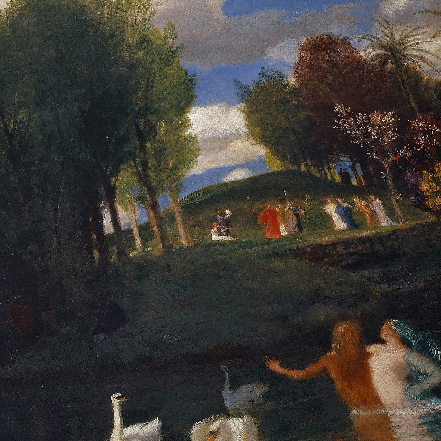Isle of Life | Arnold Böcklin | 1888