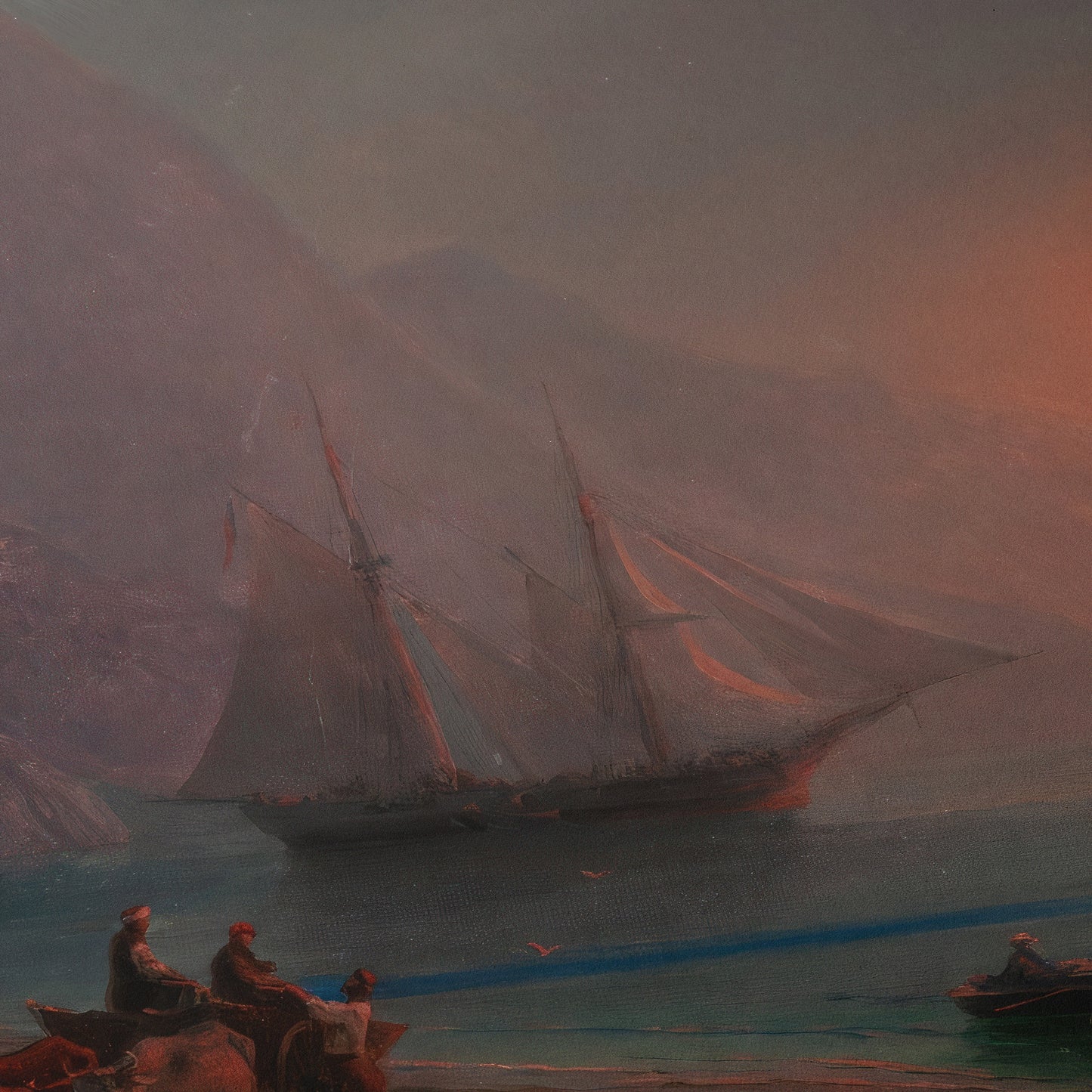 Fog on the Sea | Ivan Aivazovsky | 1895