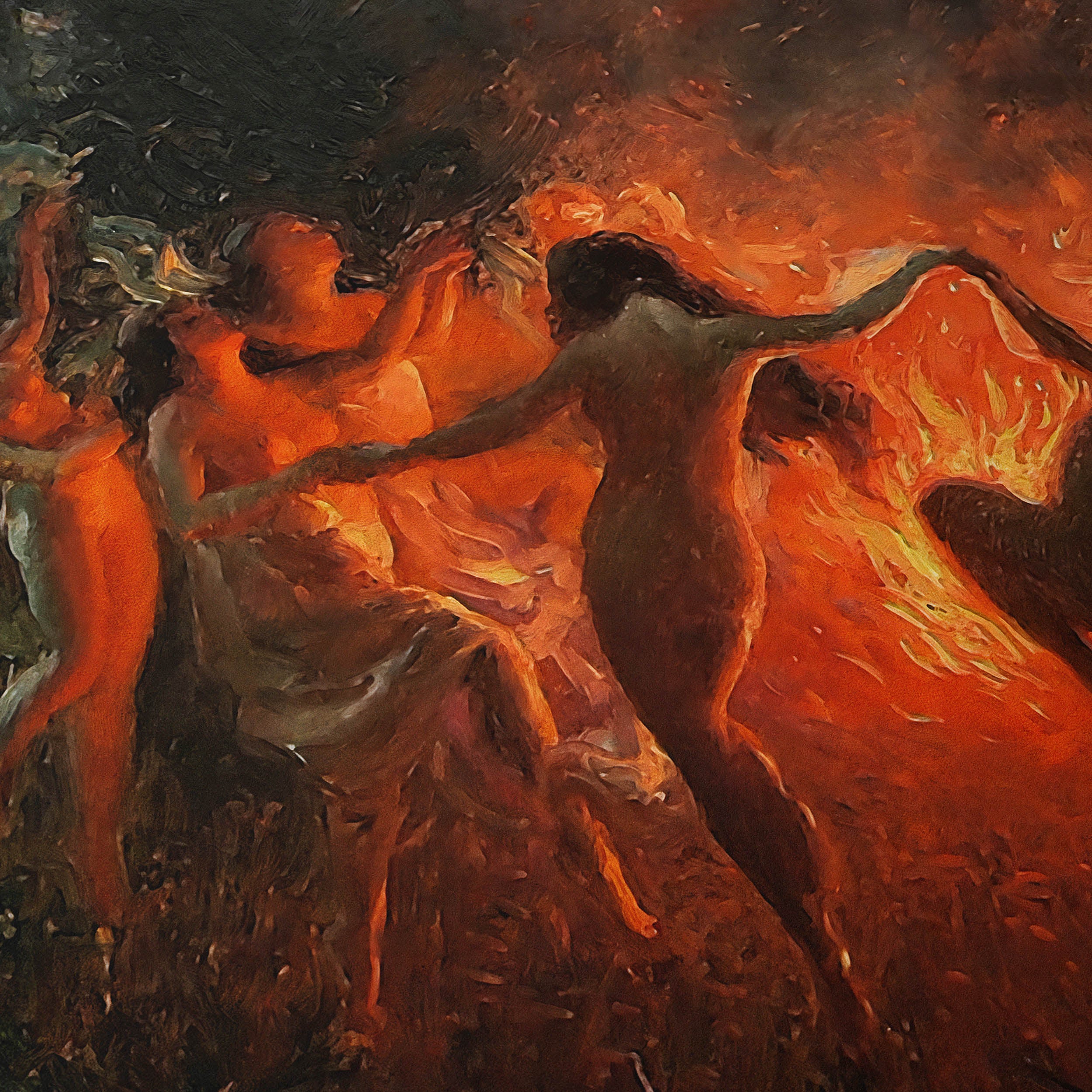 Nymphs Dancing to Pan's Flute | Joseph Tomanek | 1920 – Inspiraggio
