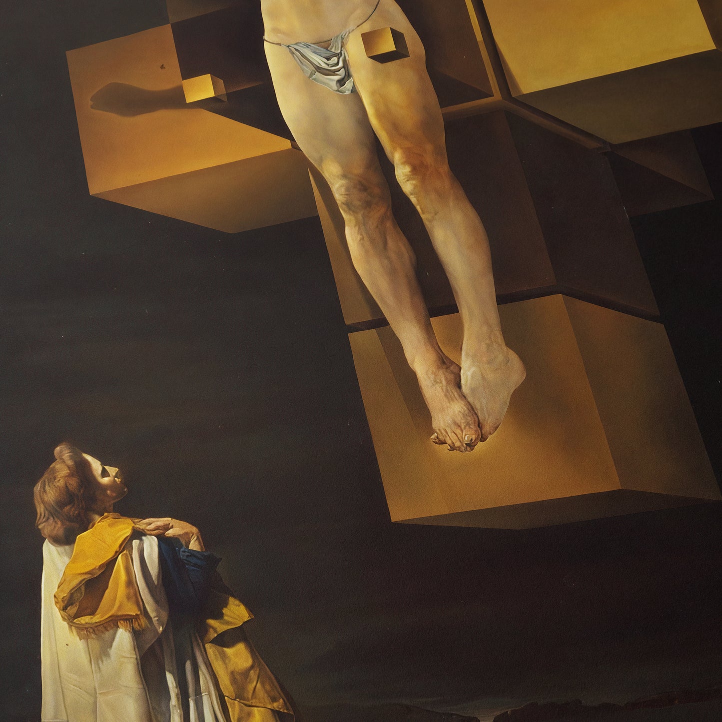 Crucifixion (Corpus Hypercubus) | Salvador Dalí | 1954