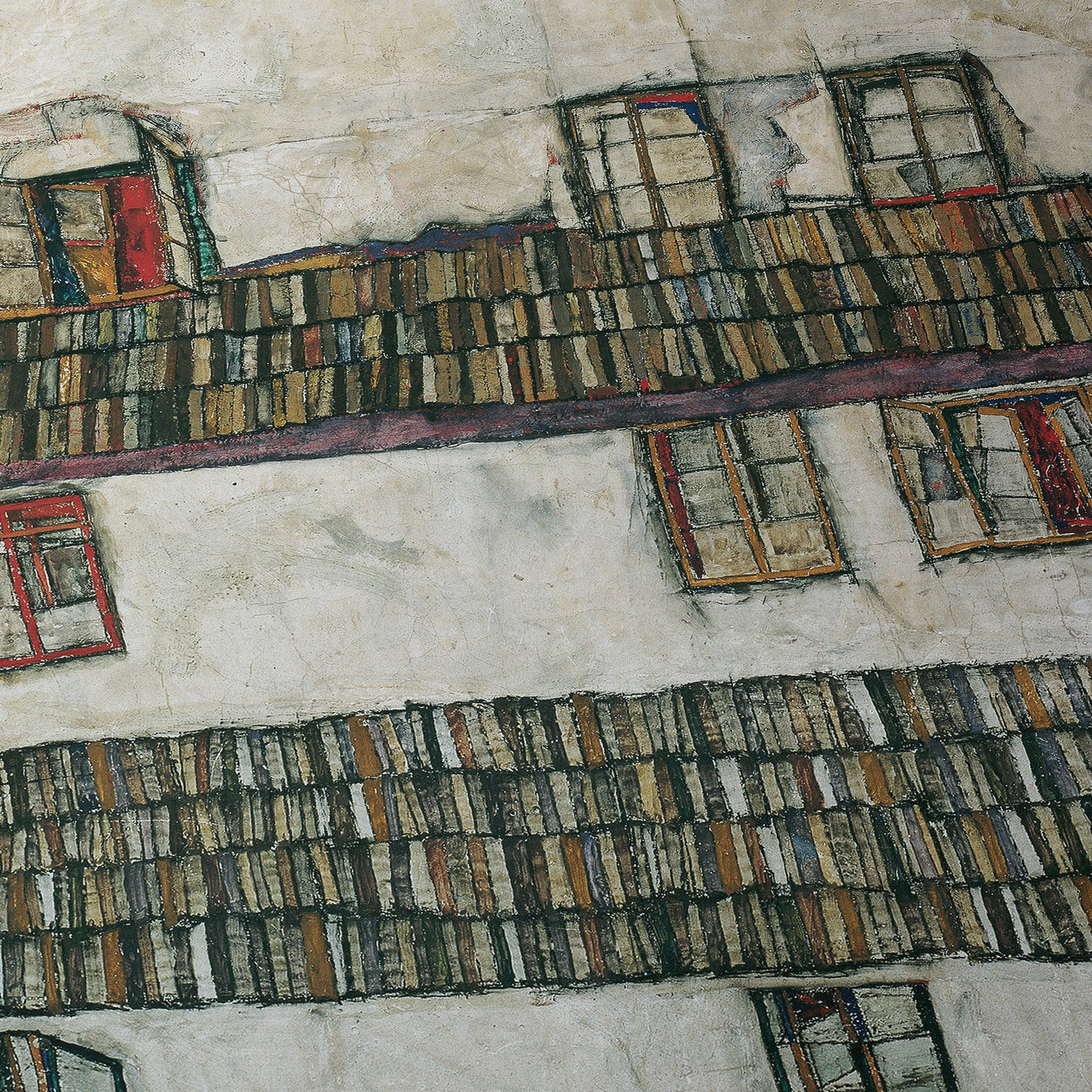 House Wall (Window) | Egon Schiele | 1914