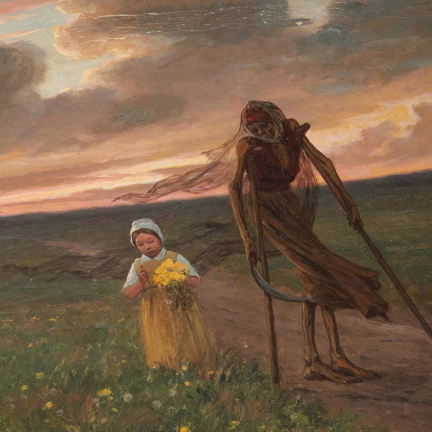 Death and the Girl | Frans van Kuyck | 19th Century
