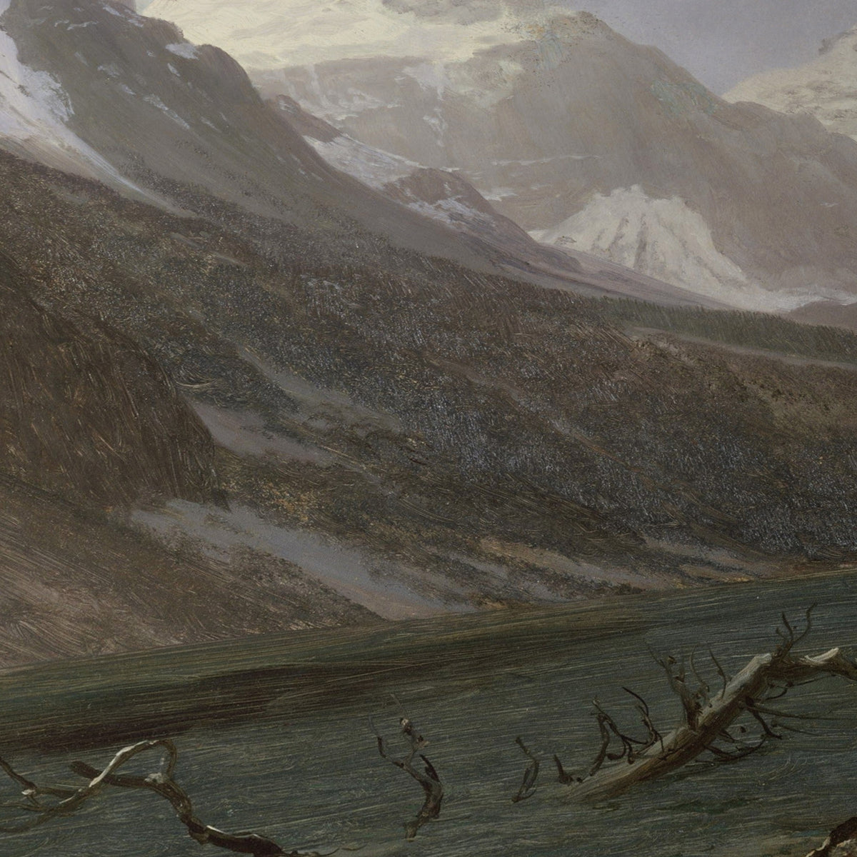 Canadian Rockies (Lake Louise) | Albert Bierstadt | c. 1899