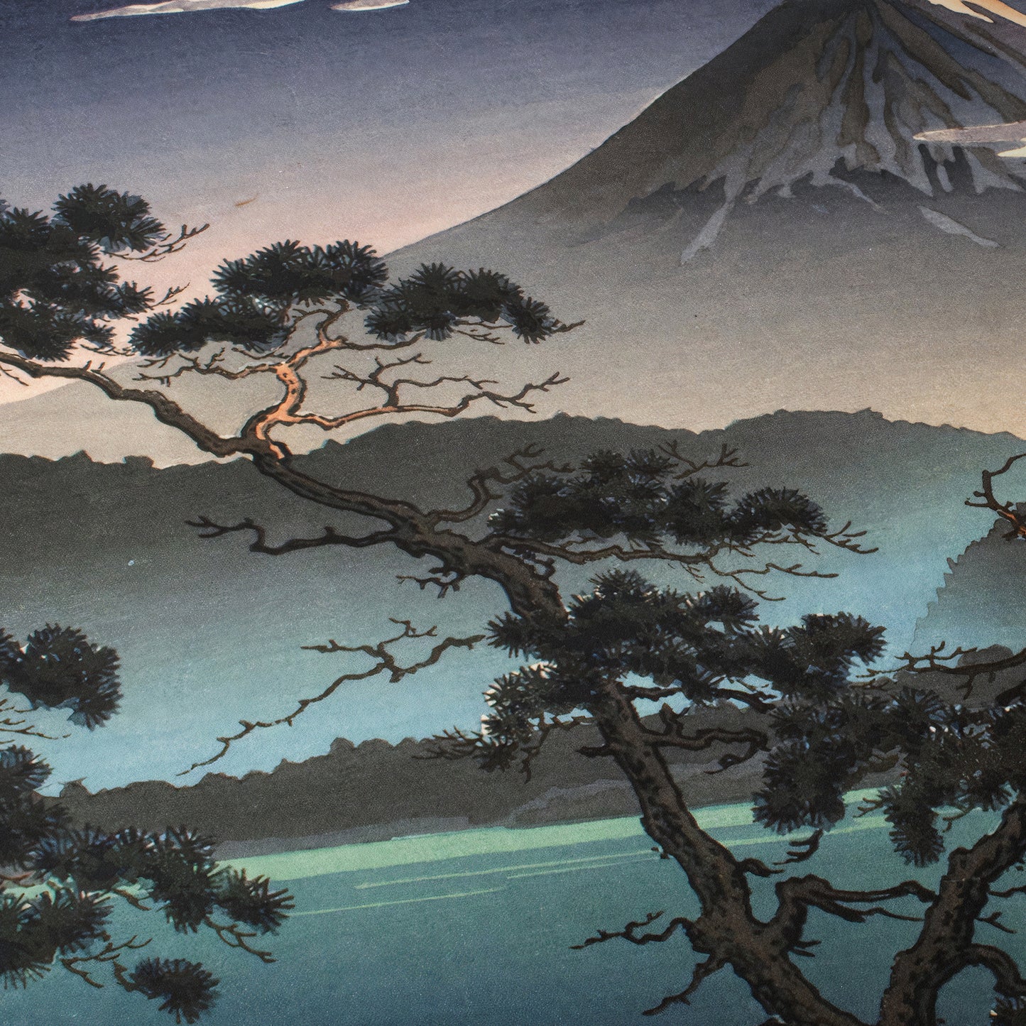 Evening Glow at Lake Sai | Tsuchiya Koitsu | 1870 - 1949