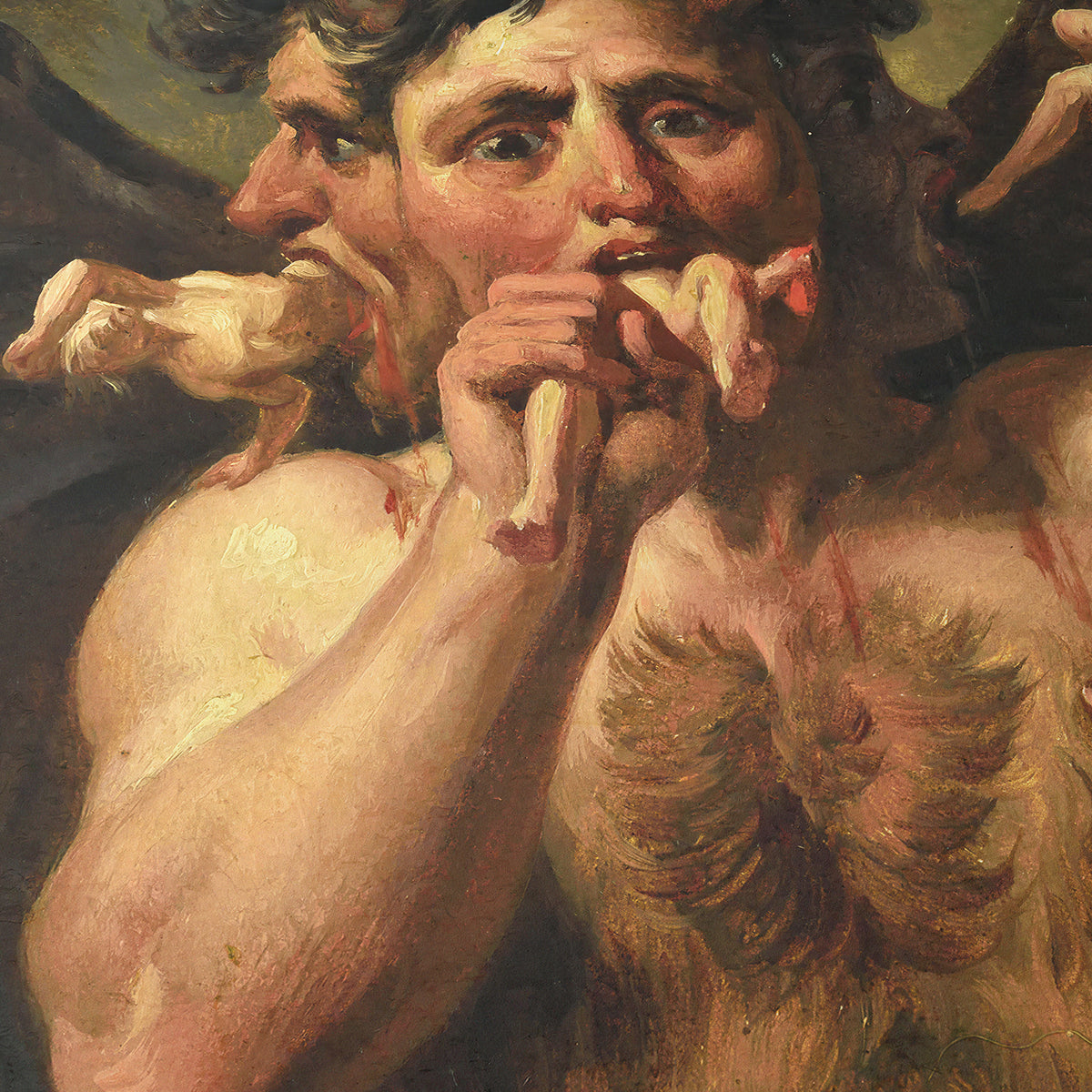 Lucifer in the Giudecca | Filippo Bigioli | 1860