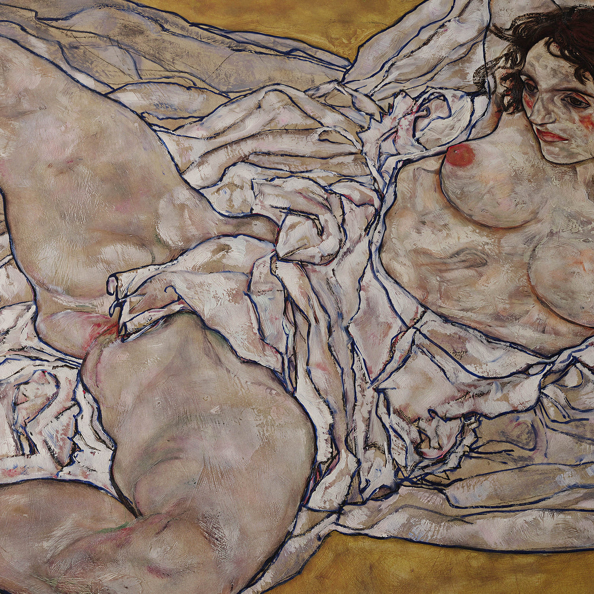 Reclining Woman | Egon Schiele | 1917