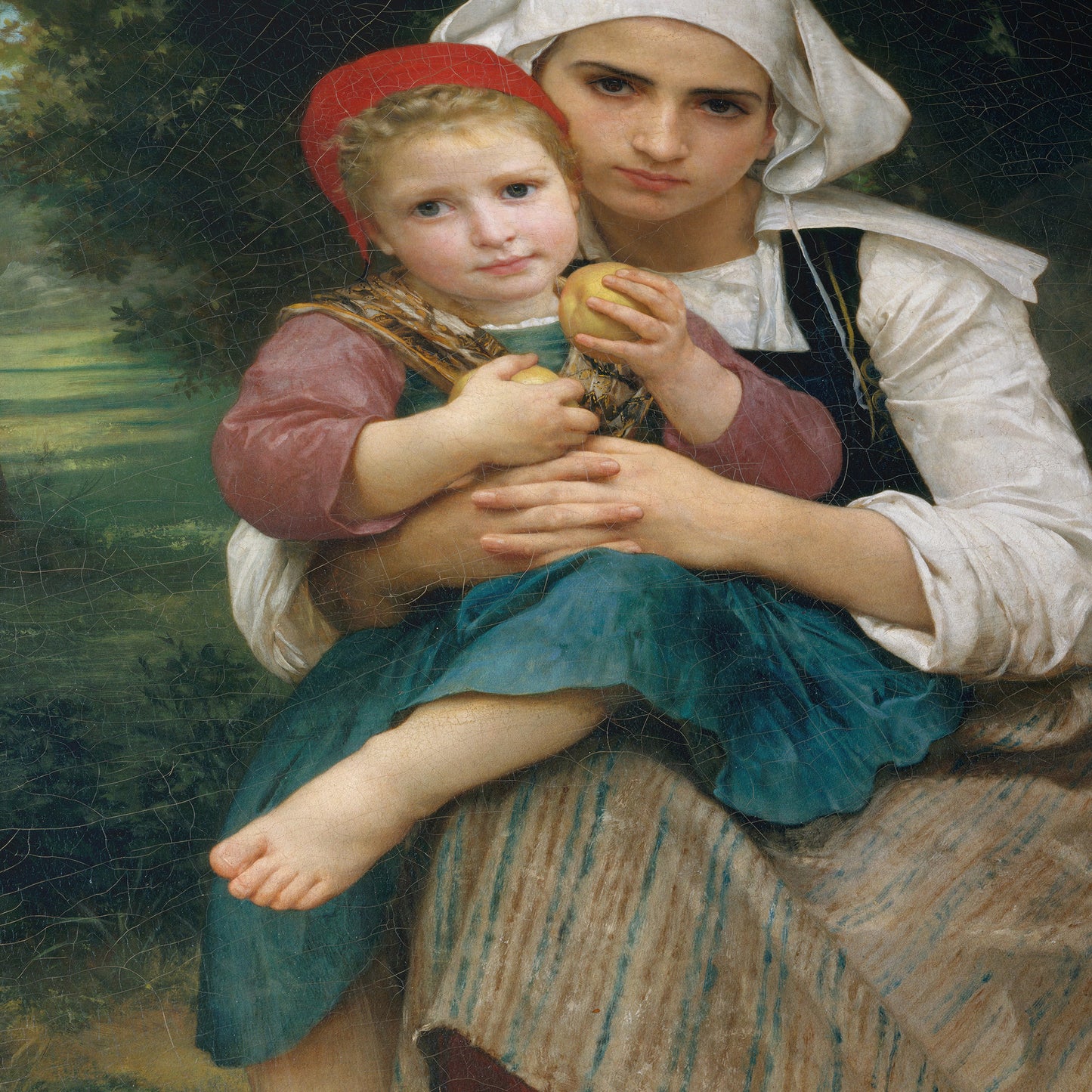 Breton Brother and Sister | William-Adolphe Bouguereau | 1871