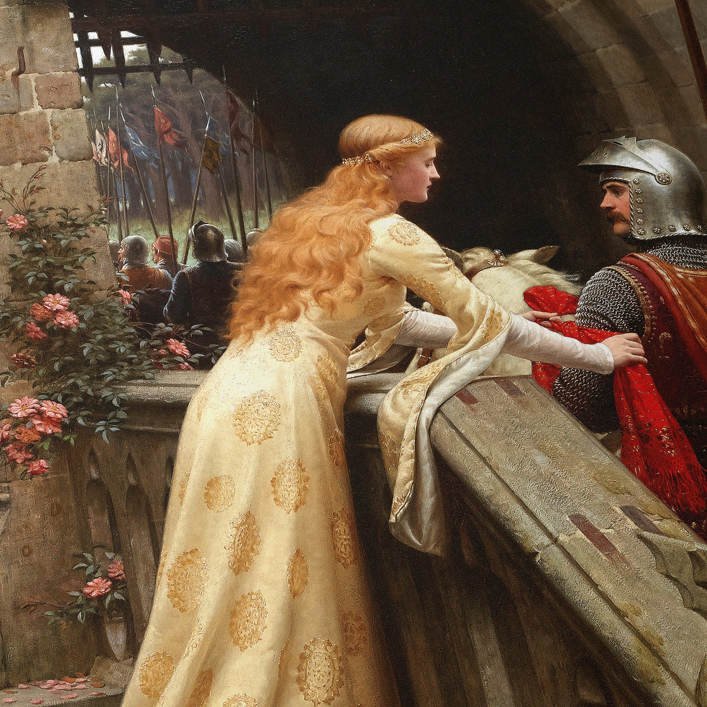 God Speed | Edmund Leighton | 1900