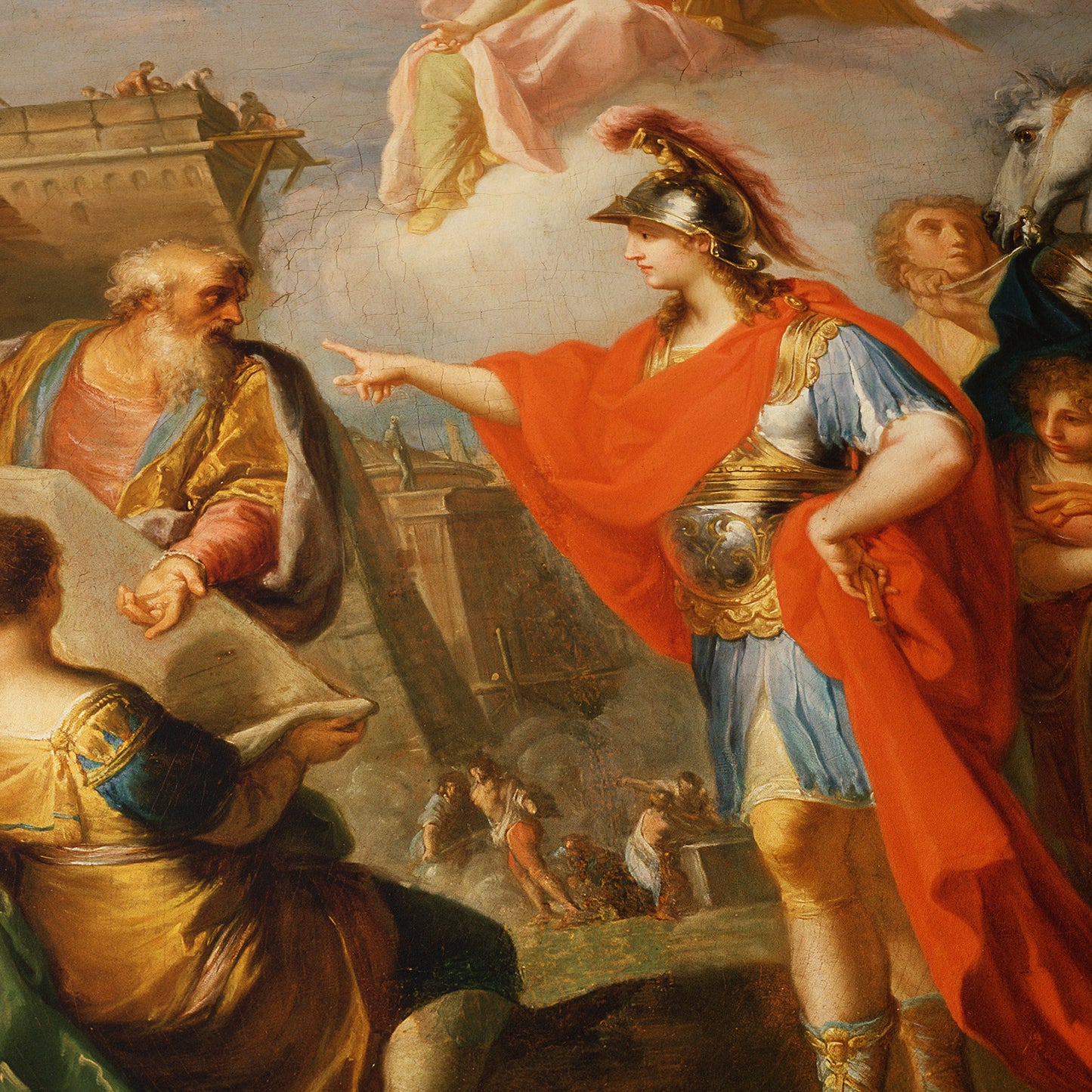 Alexander the Great Founding Alexandria | Placido Constanzi | 1736-1737