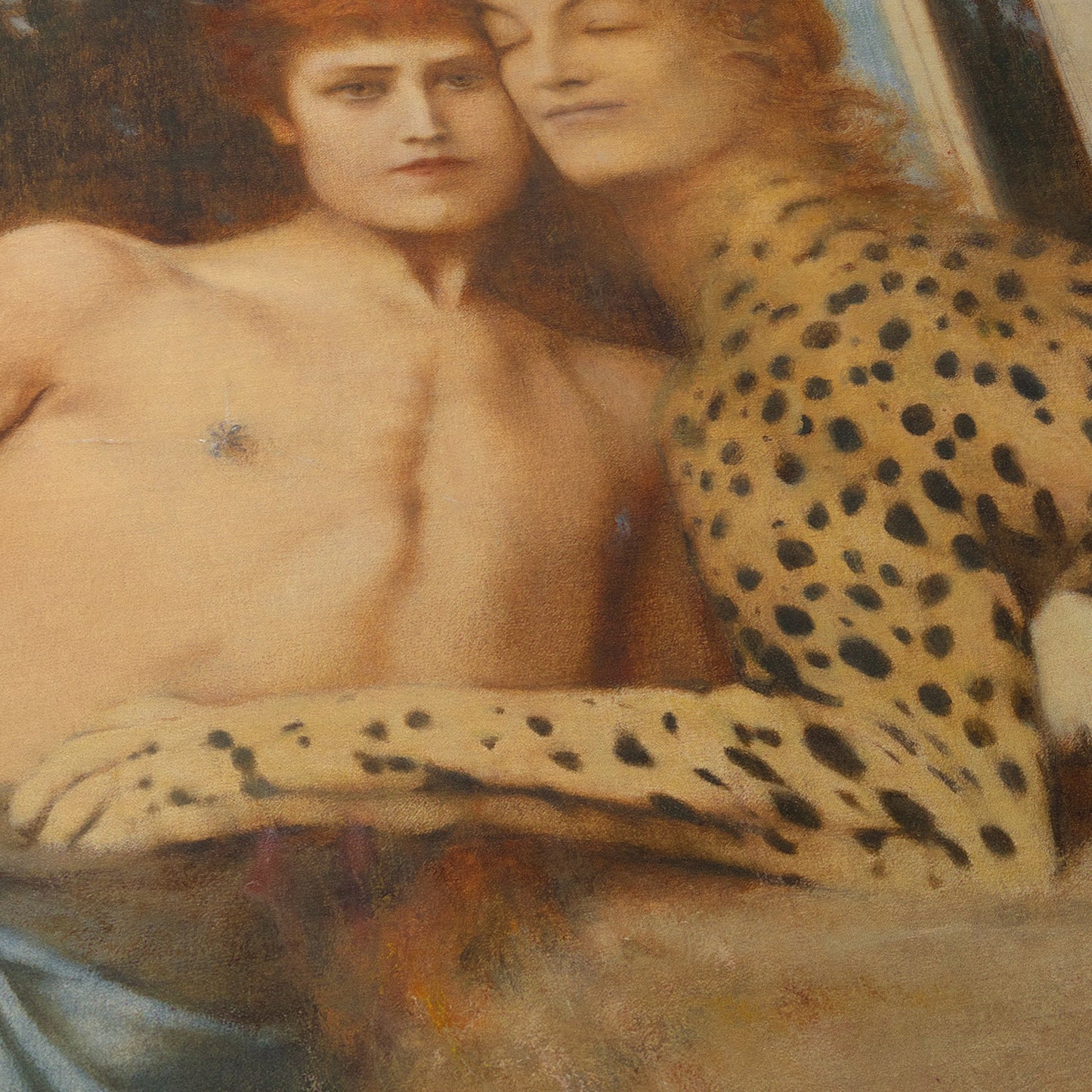 Caresses | Fernand Khnopff | 1896