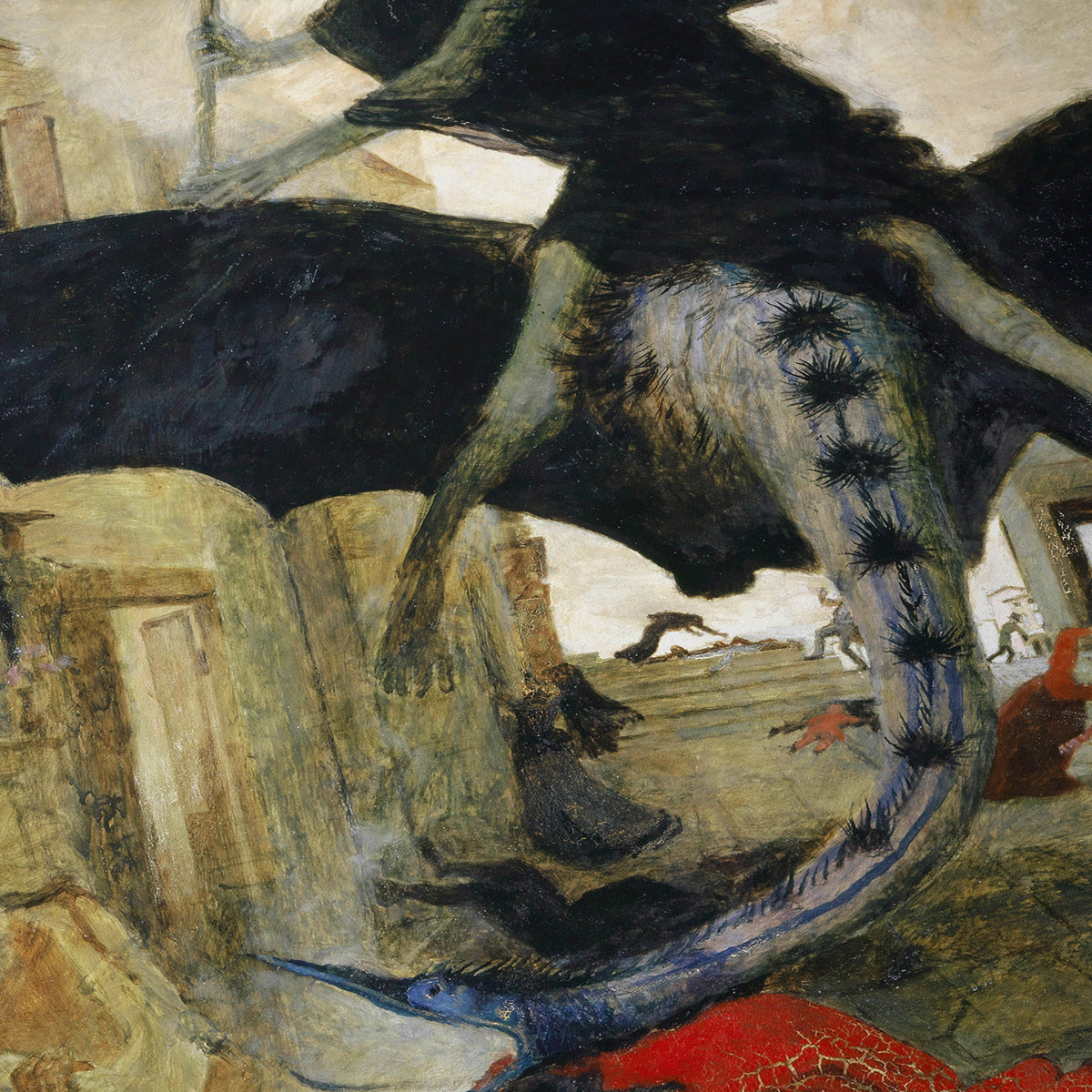 Plague | Arnold Böcklin | 1898