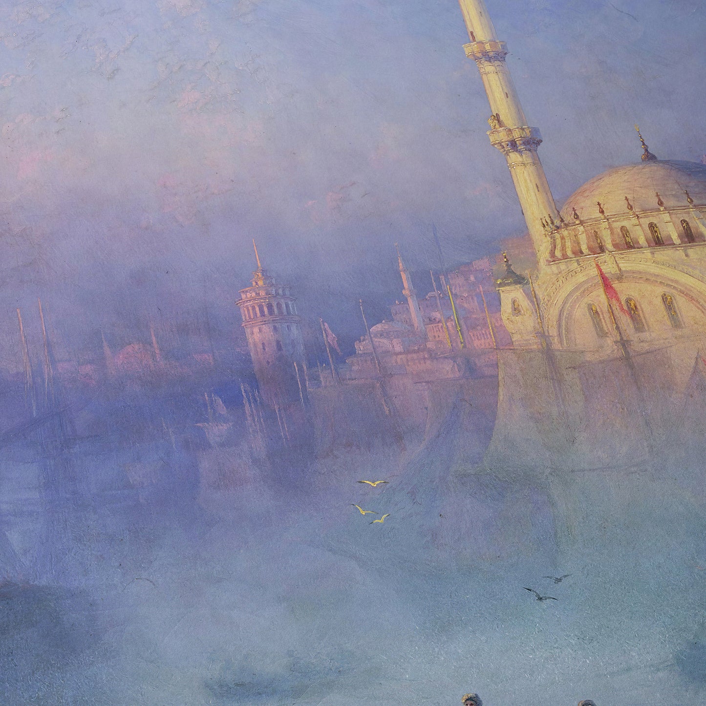 Constantinople, the Top-Kahné Mosque | Ivan Aivazovsky | 1884