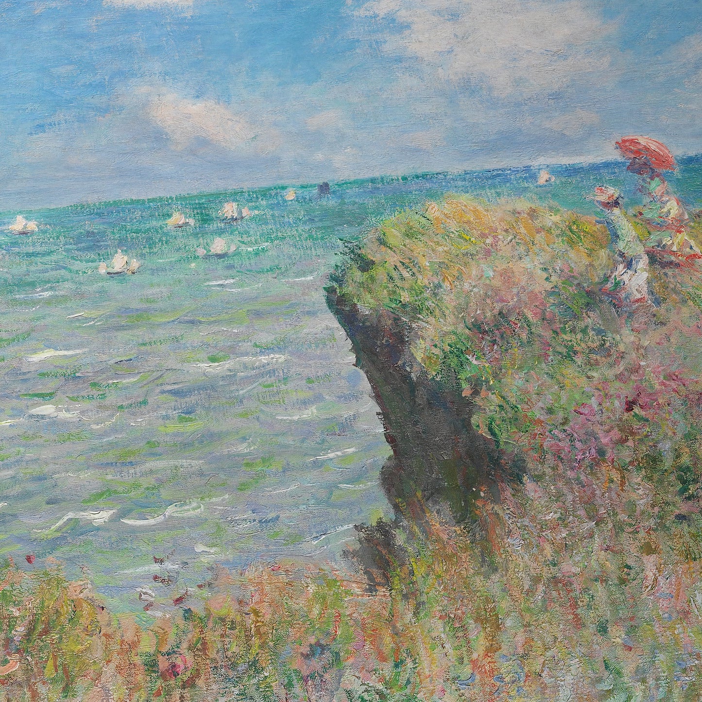 Cliff Walk at Pourville | Claude Monet | 1882