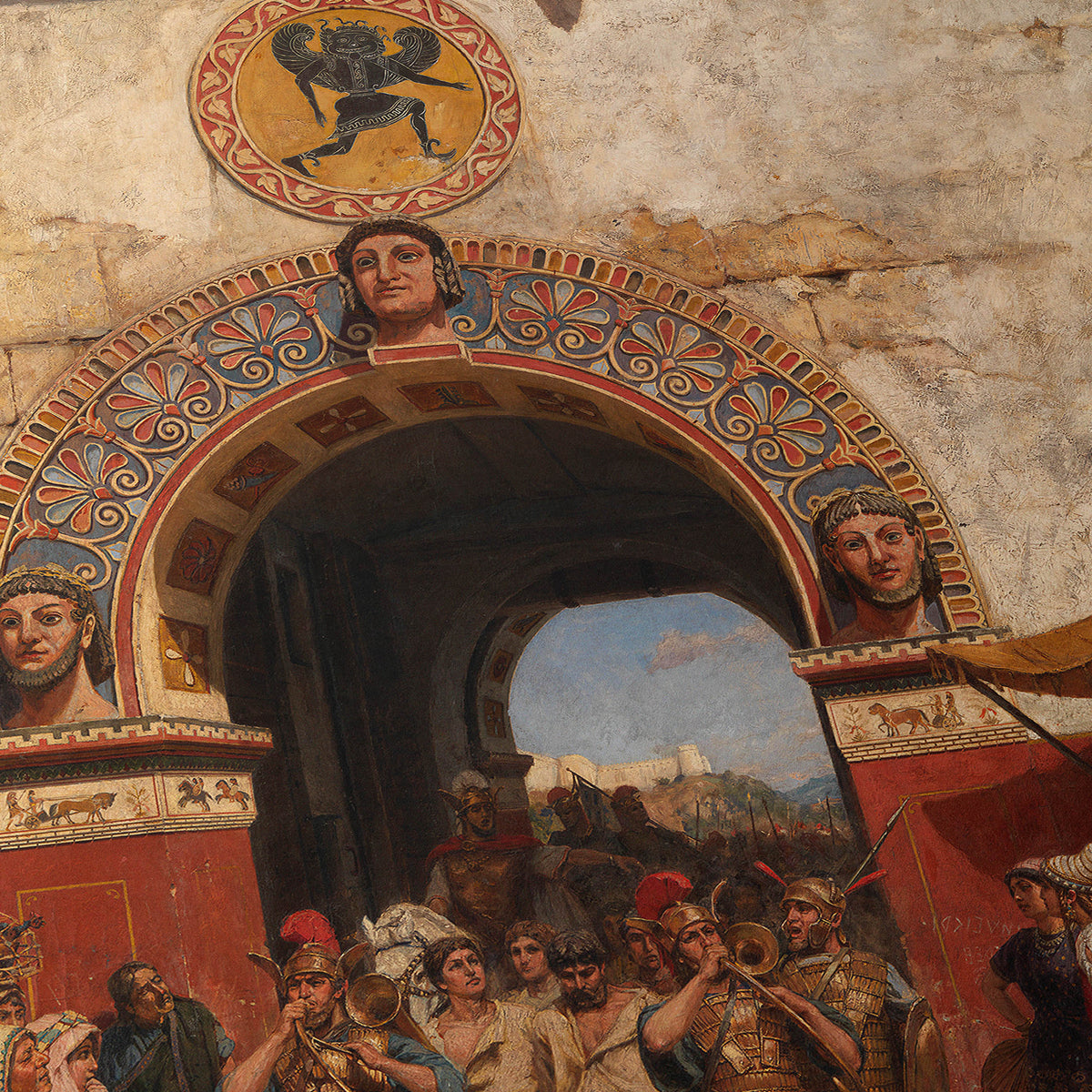 Returning With Captives | Aleksandr Svedomsky | 1884