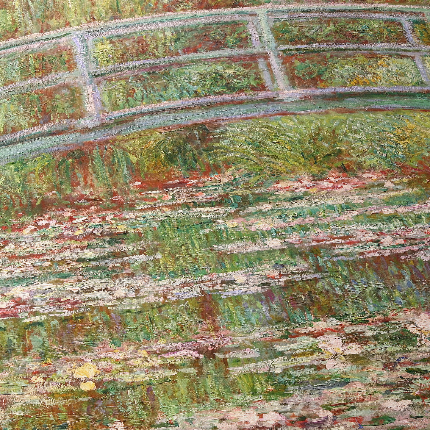 Bridge Over a Pond of Water Lillies | Claude Monet | 1899