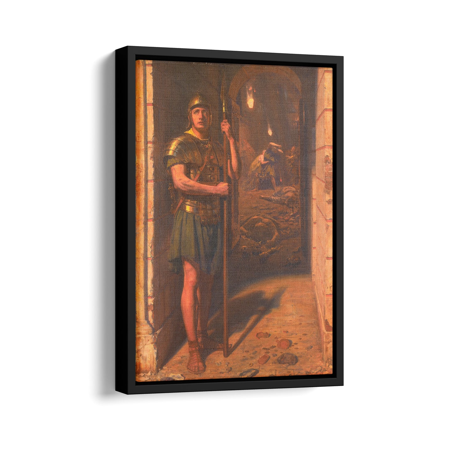 Faithful Unto Death | Sir Edward John Poynter | 1865