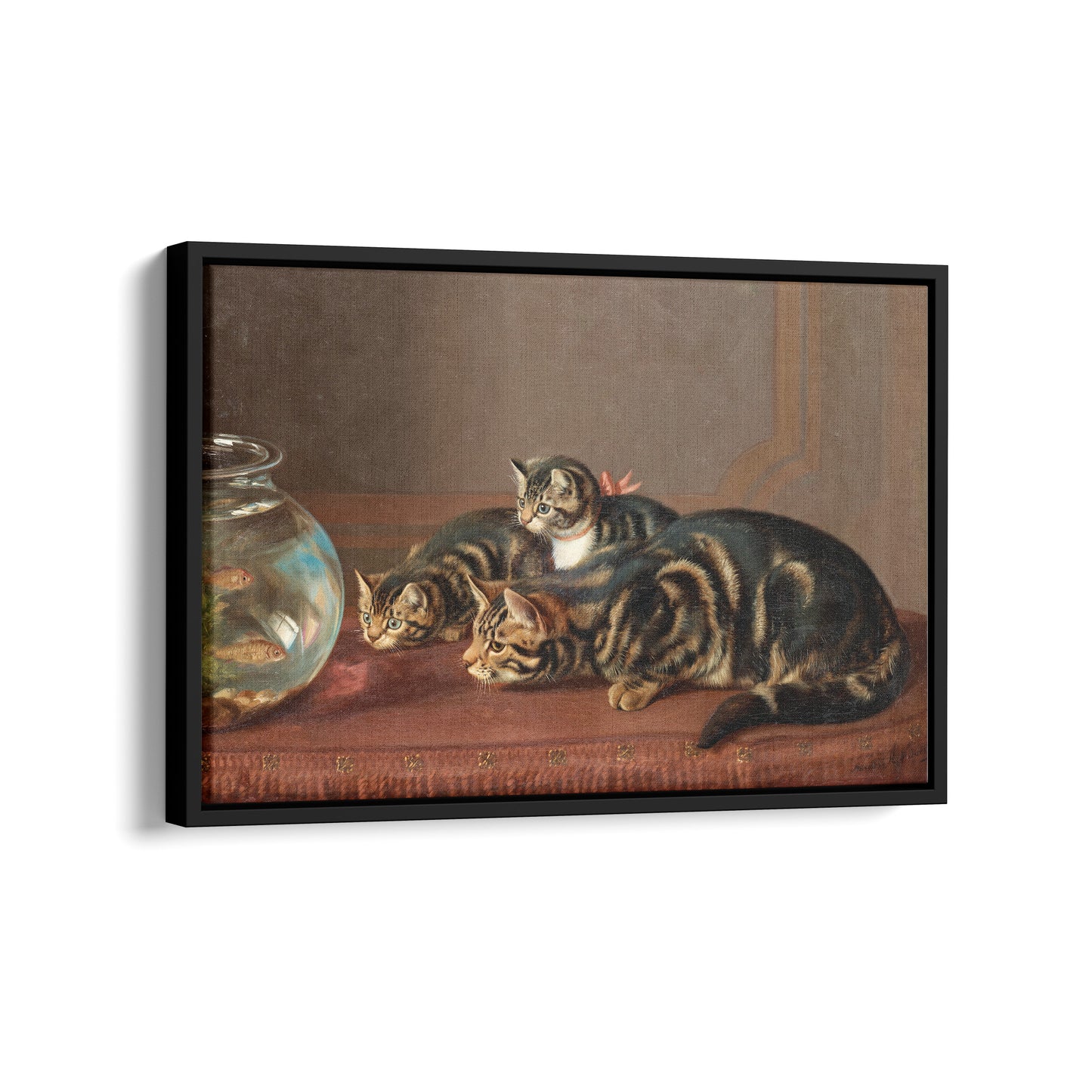 Cats by a Fishbowl | Horatio Henry Couldery | 19th Century