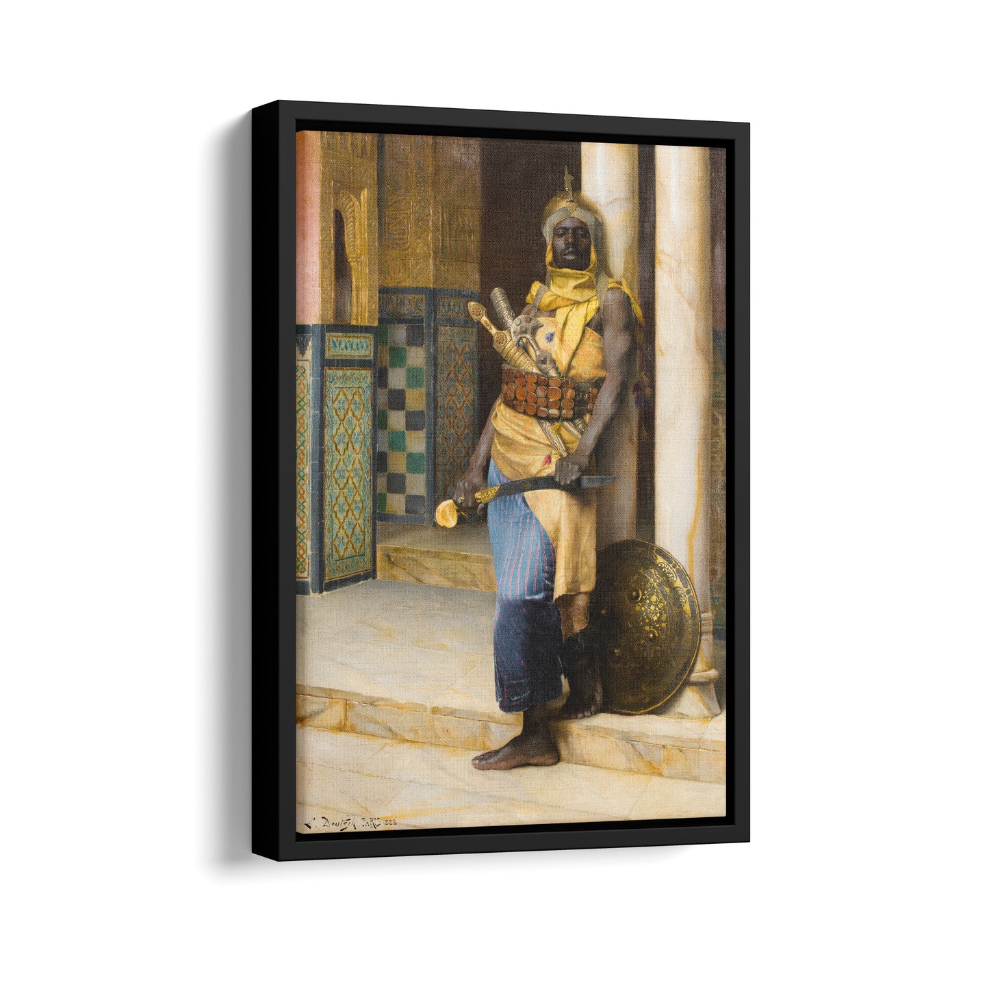 Guarding the Palace | Ludwig Deutsch | 1888