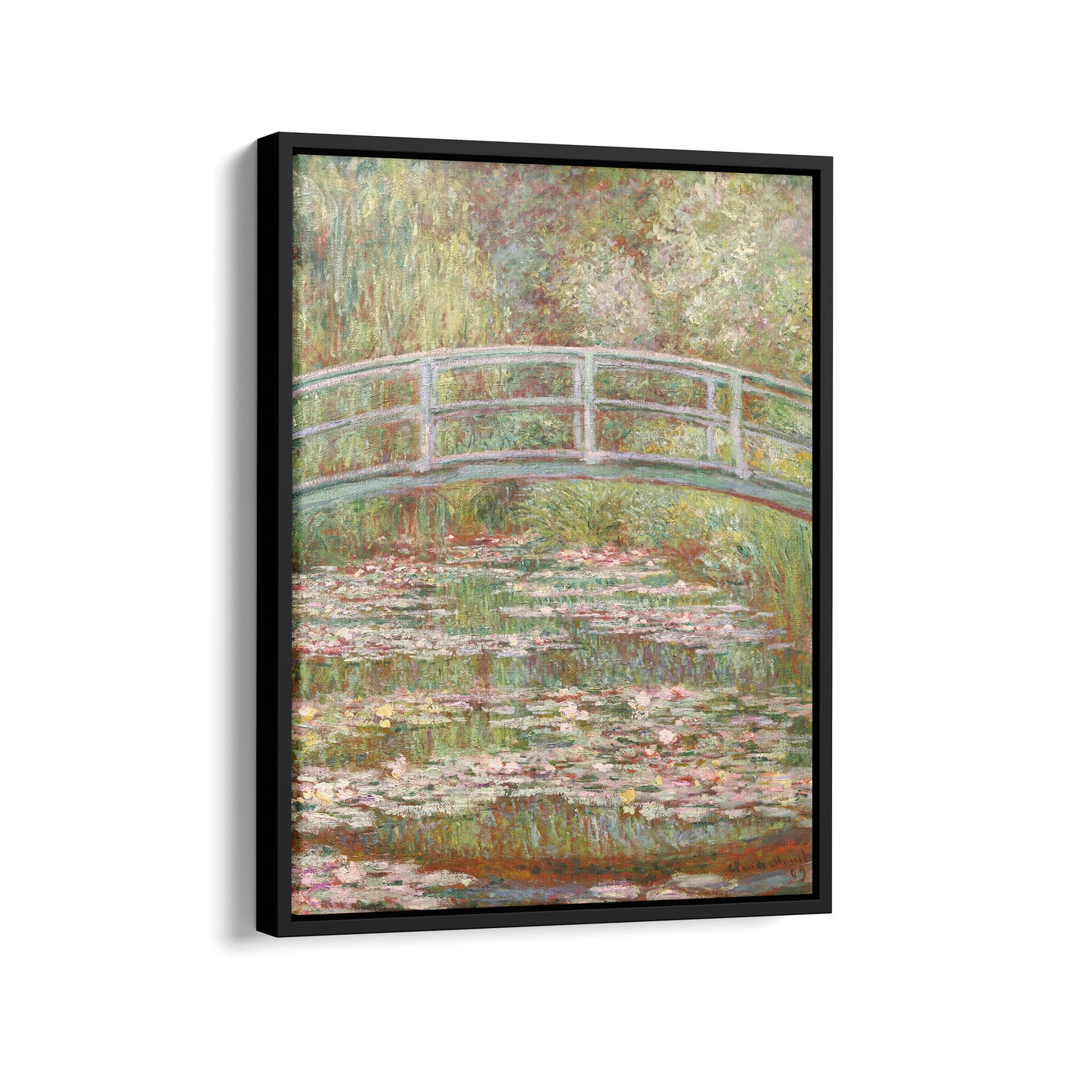 Bridge Over a Pond of Water Lillies | Claude Monet | 1899