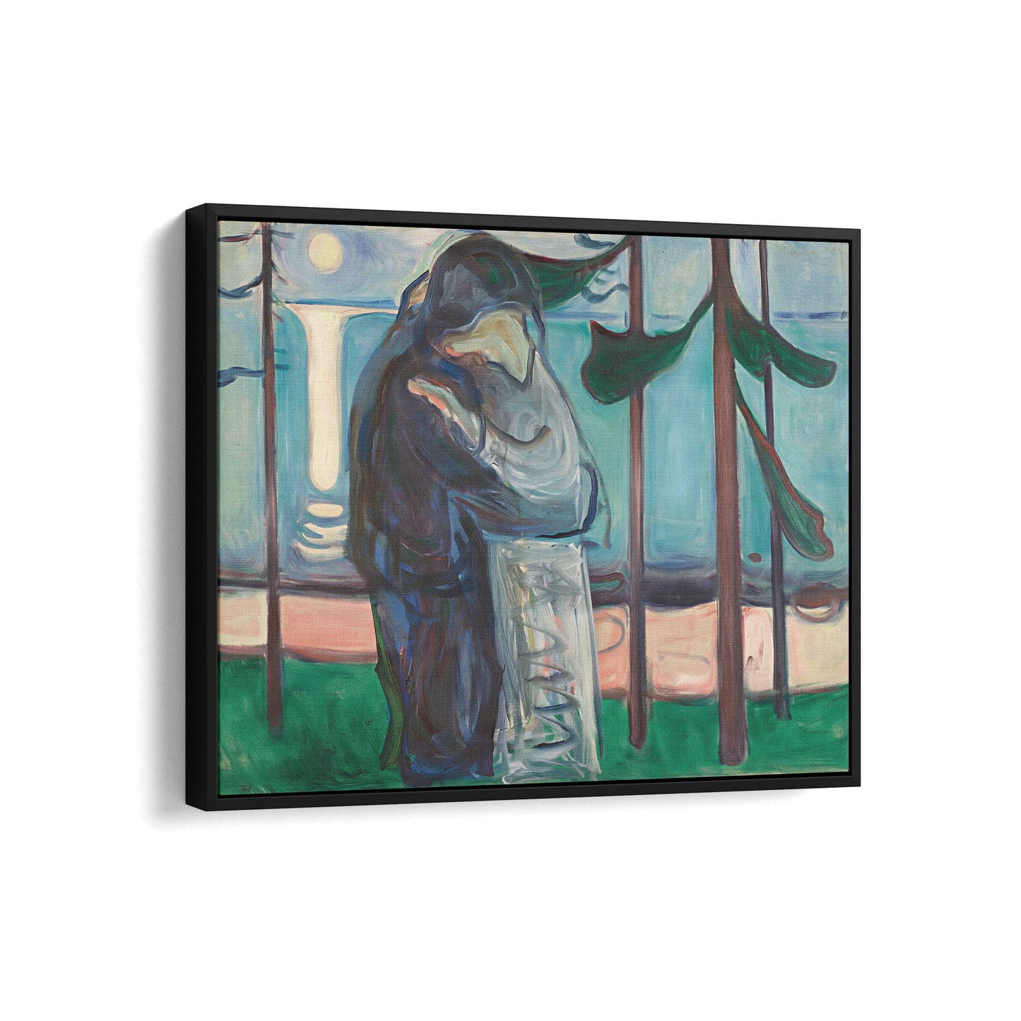 Kiss on The Beach | Edvard Munch | 1914