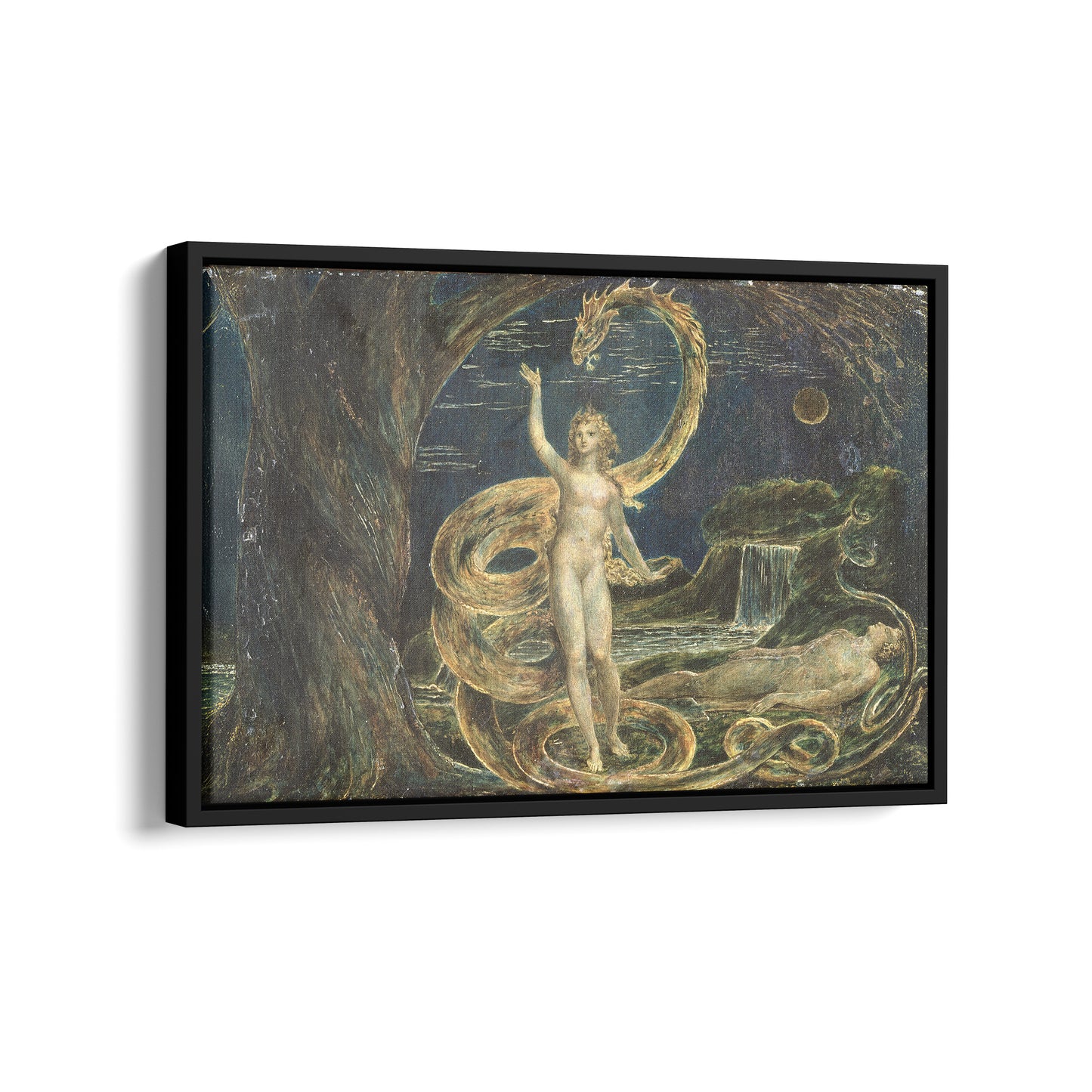 Eve Tempted by the Serpent | William Blake | 1799-1800