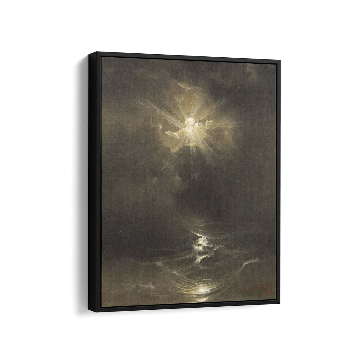 And the Spirit of God Moved on the Face of the Waters | Ivan Aivazovsky | 1838