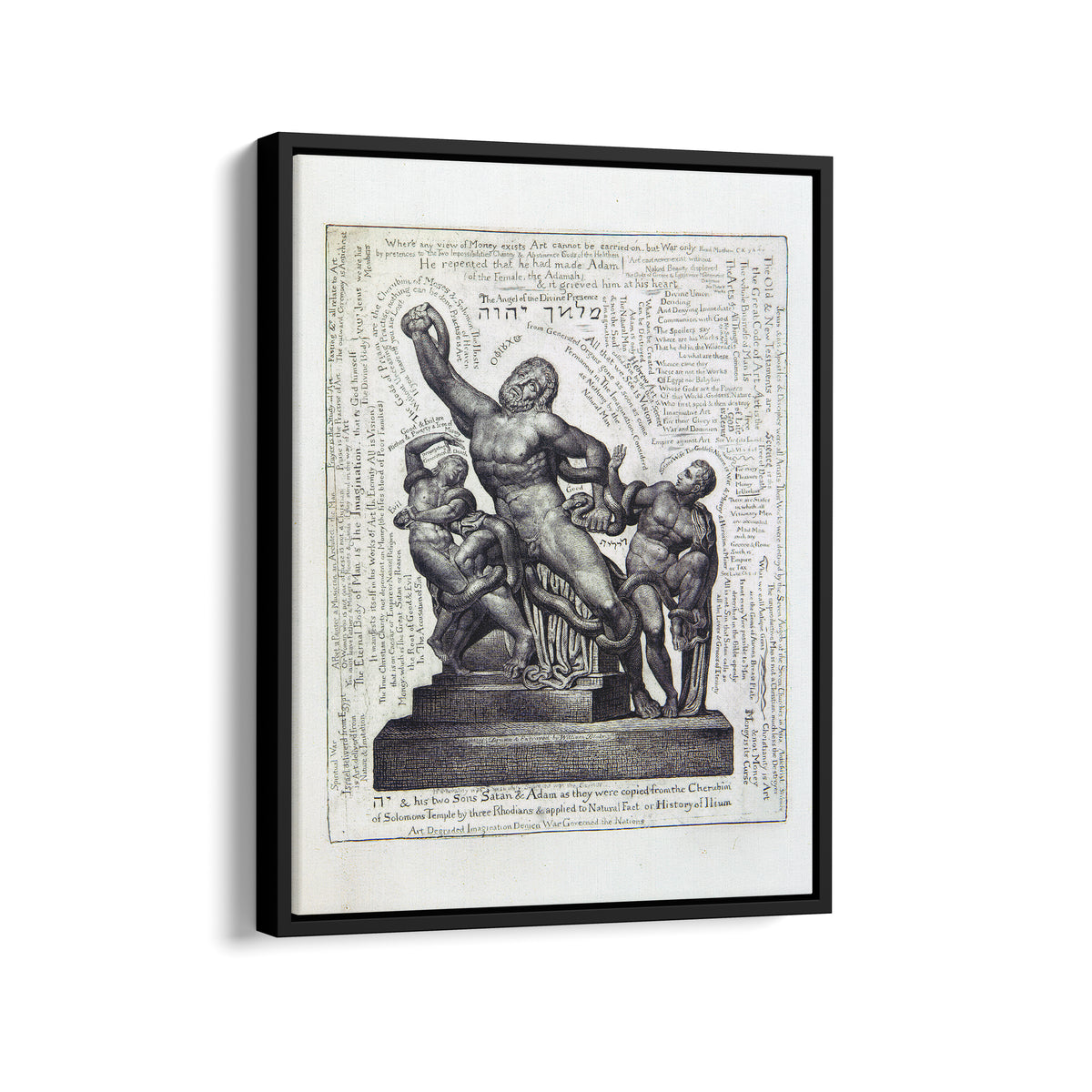 Laocoön | William Blake | 1825-27