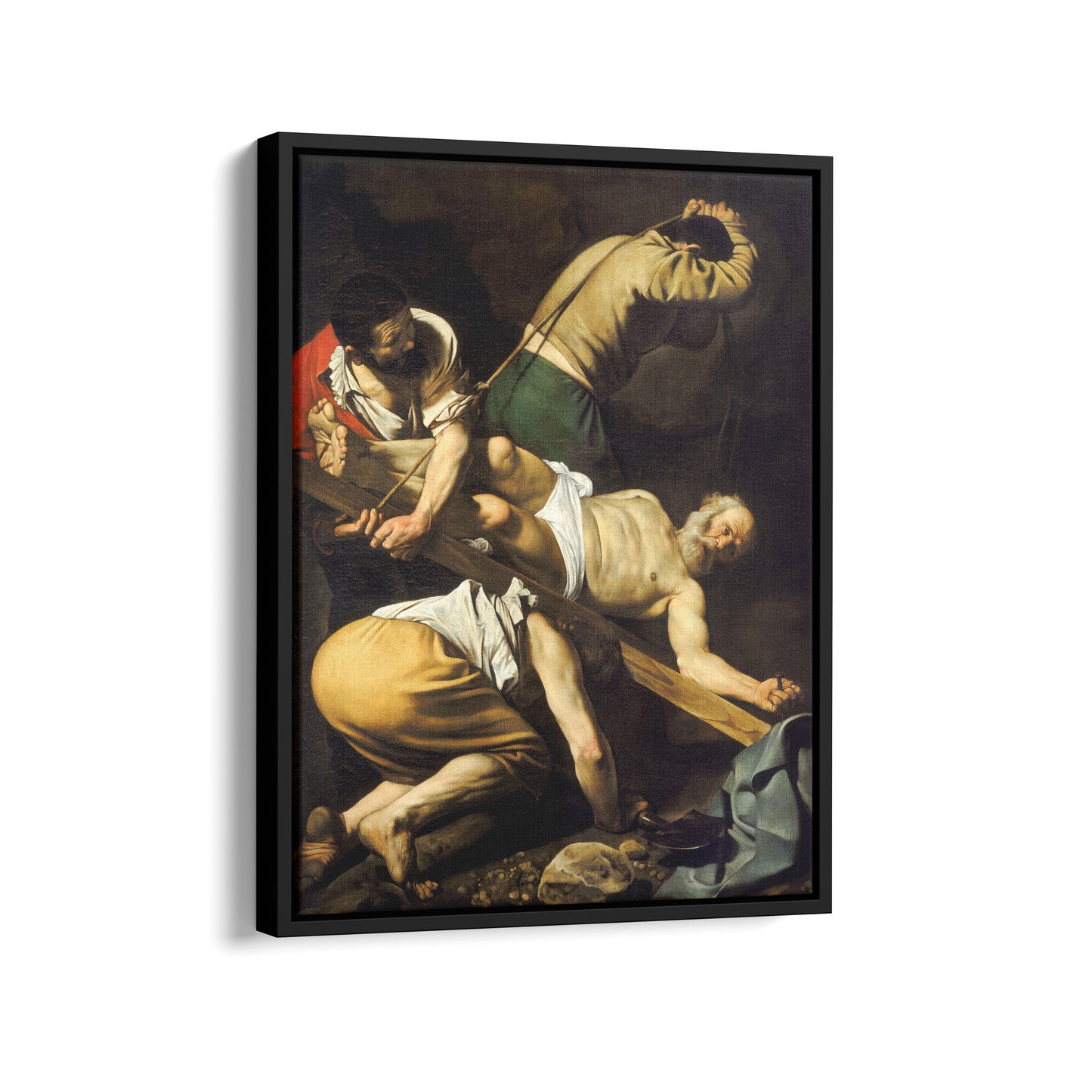 Crucifixion of Saint Peter | Caravaggio | 1601