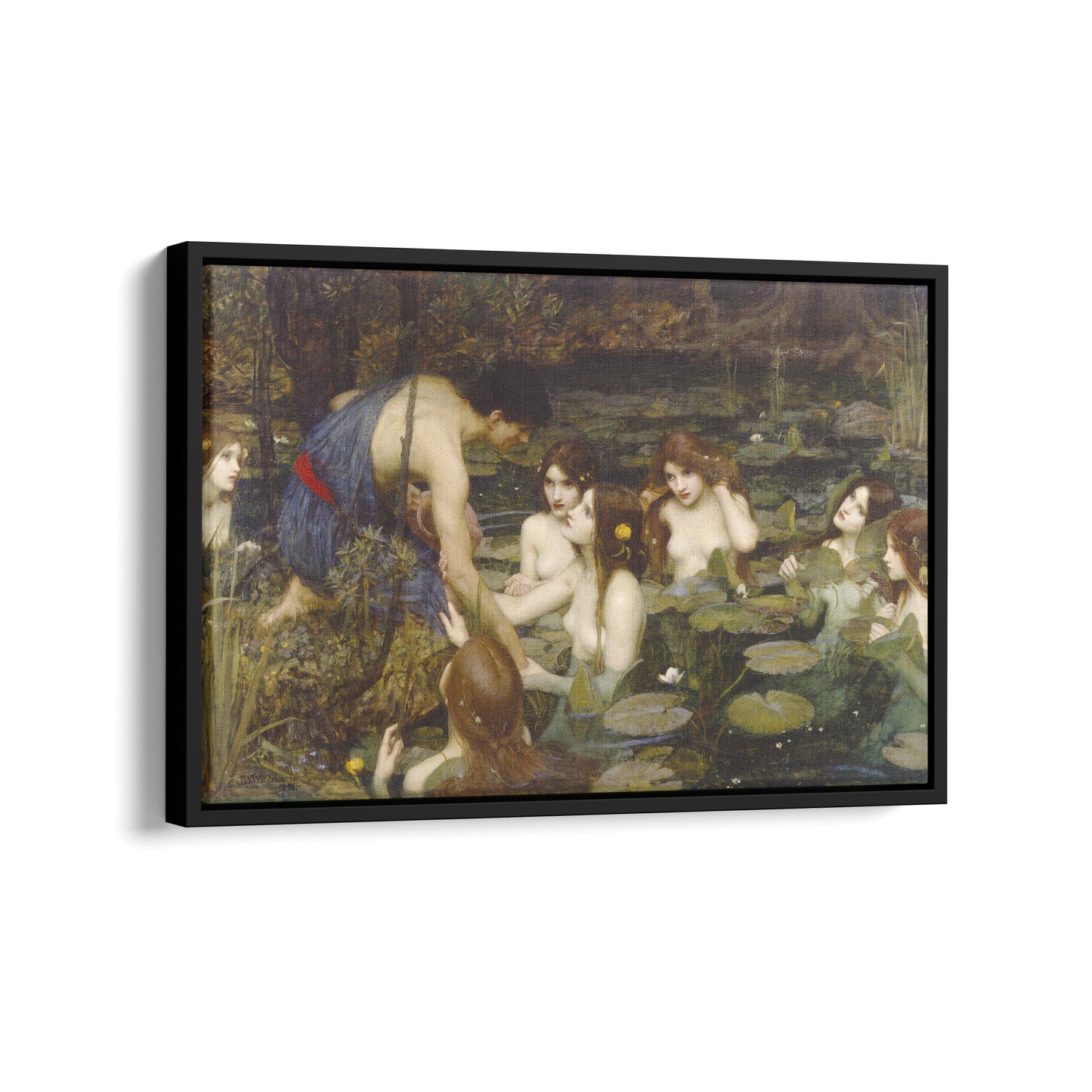 Hylas and the Nymphs | John William Waterhouse | 1896