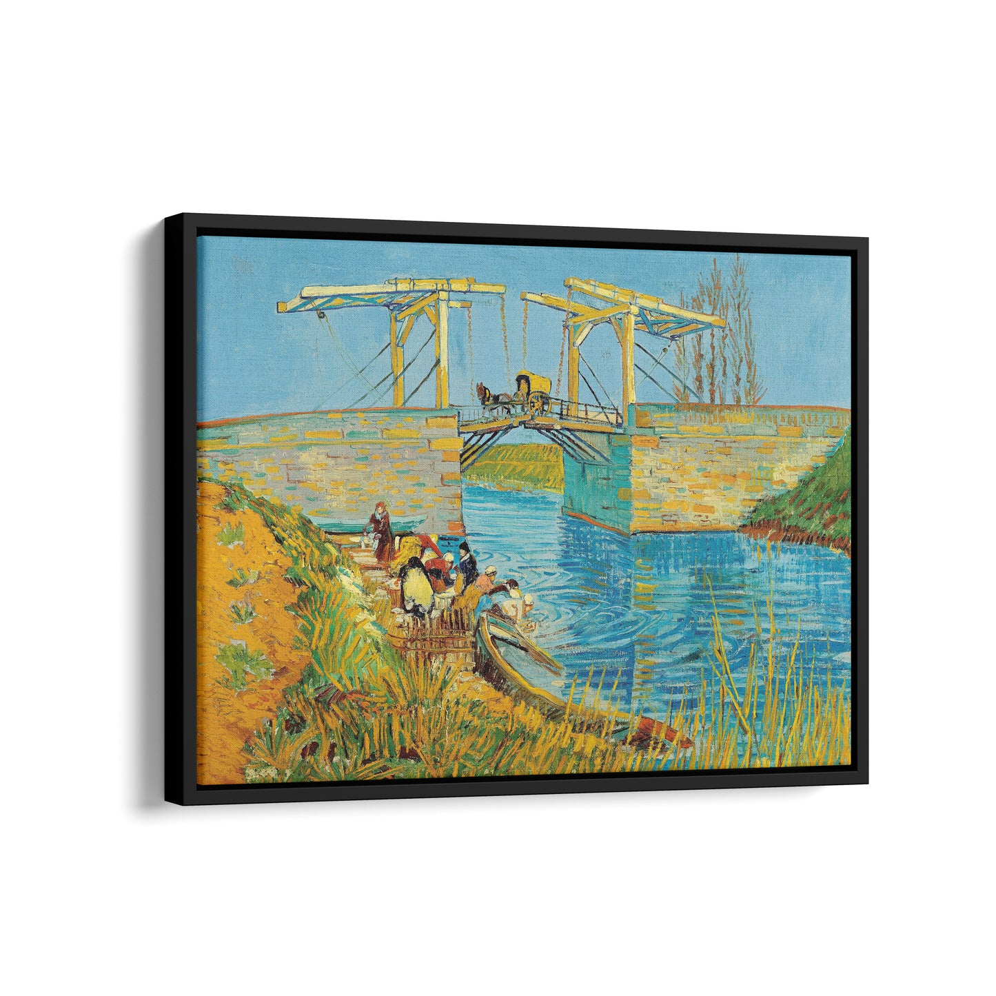 Bridge at Arles (Pont de Langlois) | Vincent van Gogh | 1888