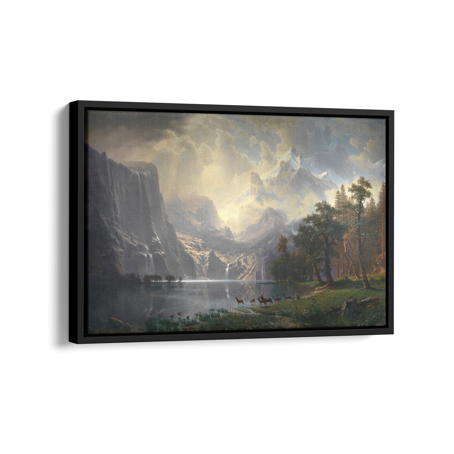 Among the Sierra Nevada, California | Albert Bierstadt | 1868