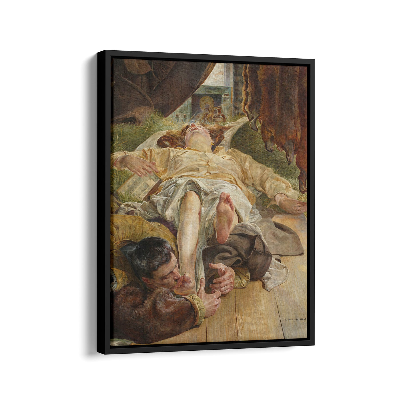 Death of Ellenai | Jacek Malczewski | 1906-07