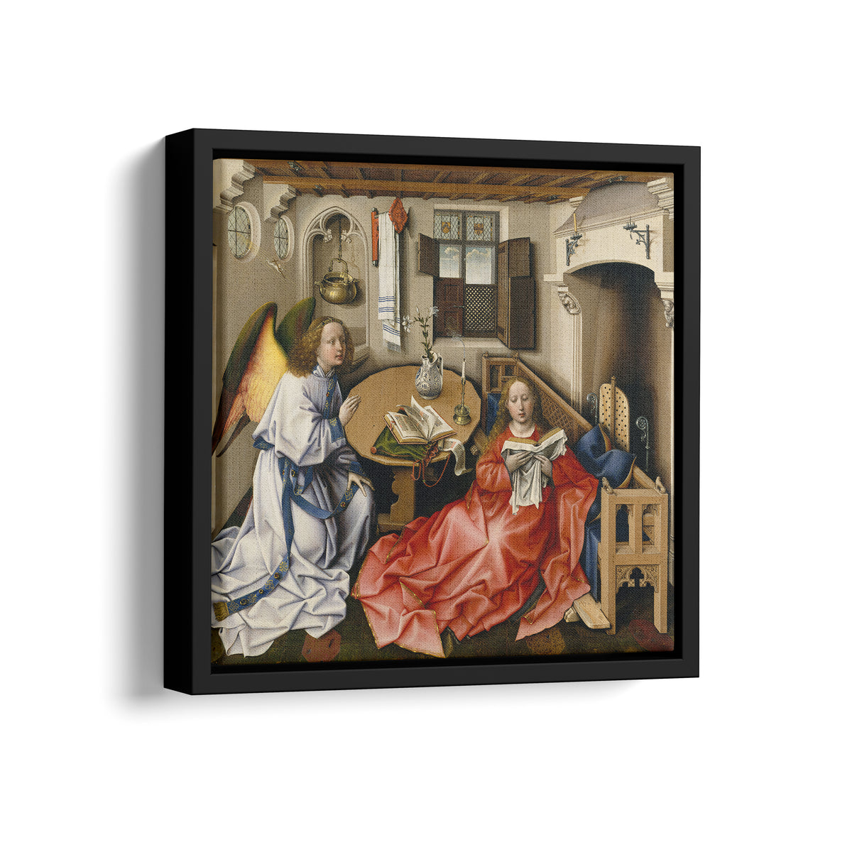 Mérode Altarpiece: The Annunciation | Robert Campin | c. 1427-32