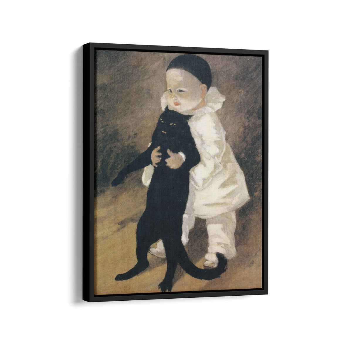 Pierrot and the Cat | Théophile Steinlen | 1889
