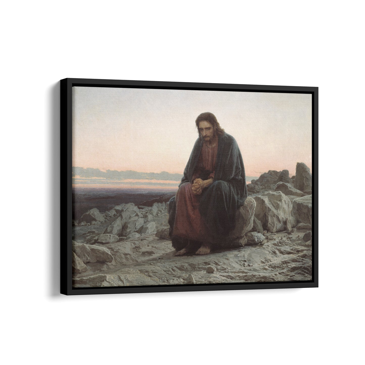 Christ in the Desert | Iván Kramskói | 1872