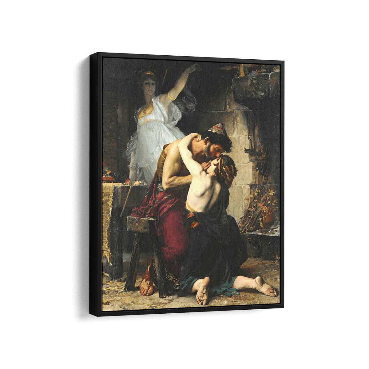 The Recognition of Ulysses and Telemachus | Henri-Lucien Doucet | 1880