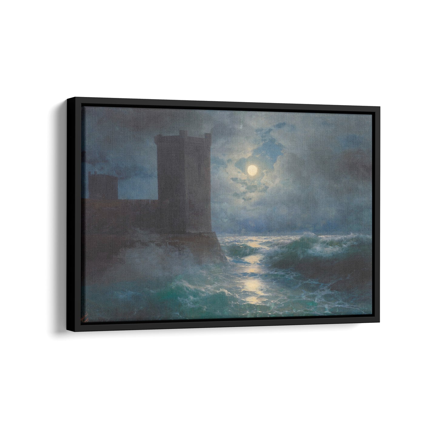 Genoese Towers in the Black Sea | Ivan Aivazovsky | 1895