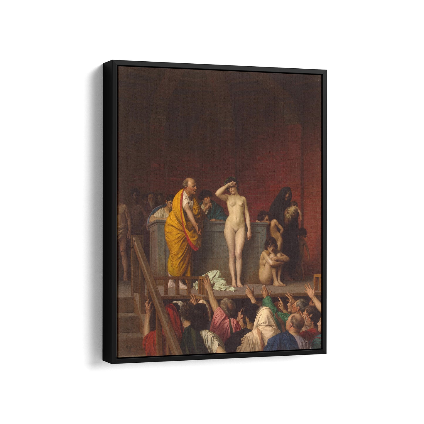 A Roman Slave Market | Jean-Léon Gerôme | c. 1884