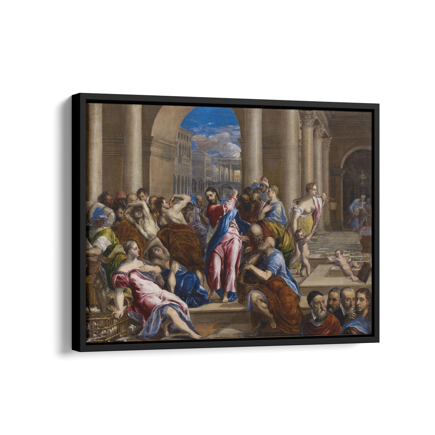 Christ Driving the Money Changers from the Temple (Second Version) | El Greco | 1570