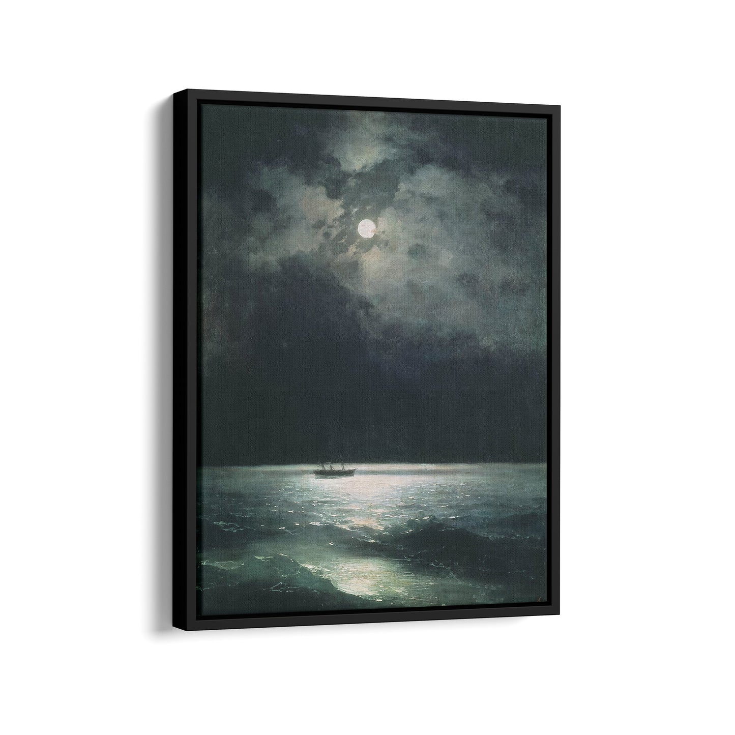 The Black Sea at Night | Ivan Aivazovsky | 1879