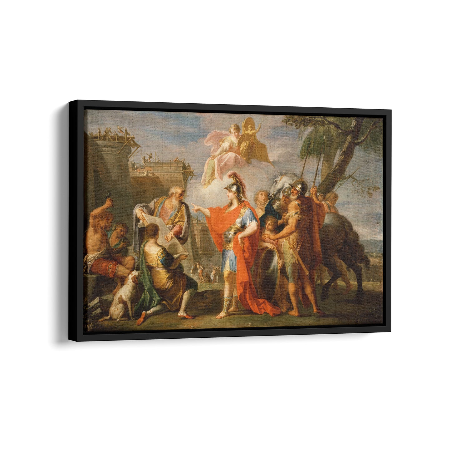 Alexander the Great Founding Alexandria | Placido Constanzi | 1736-1737