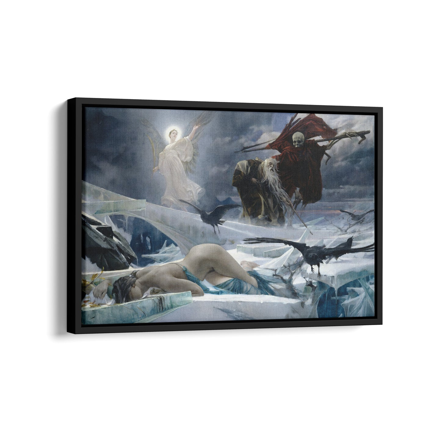 Ahasuerus at the End of the World | Adolf Hirémy-Hirschl | 1888