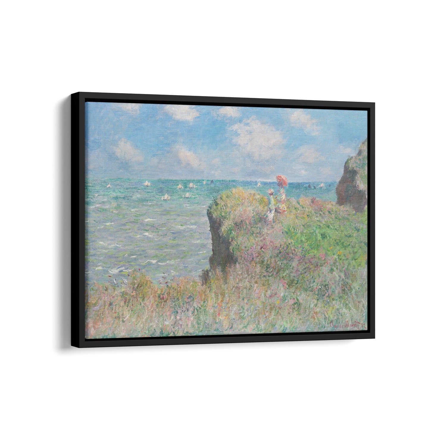 Cliff Walk at Pourville | Claude Monet | 1882