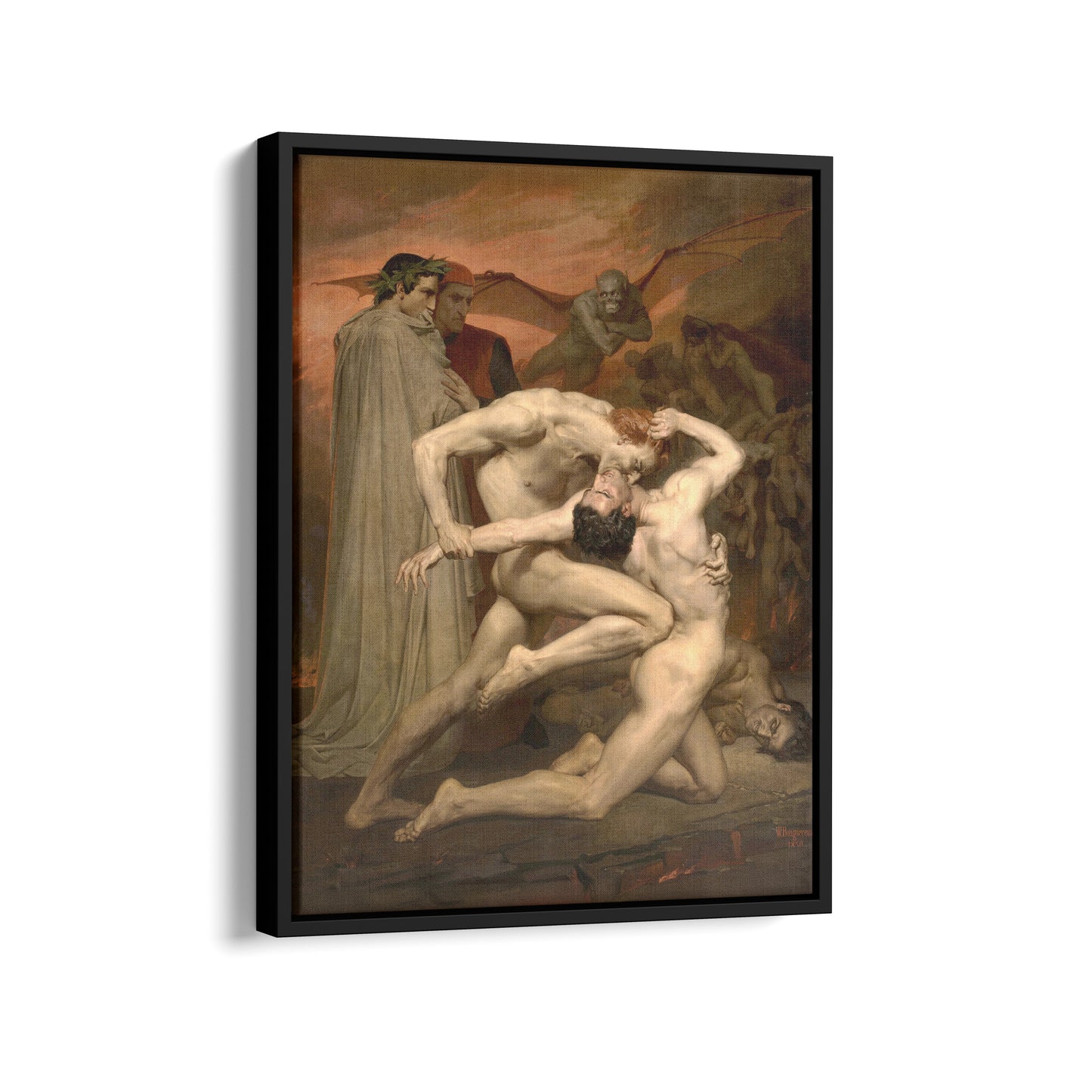 Dante and Virgil | William-Adolphe Bouguereau | 1850