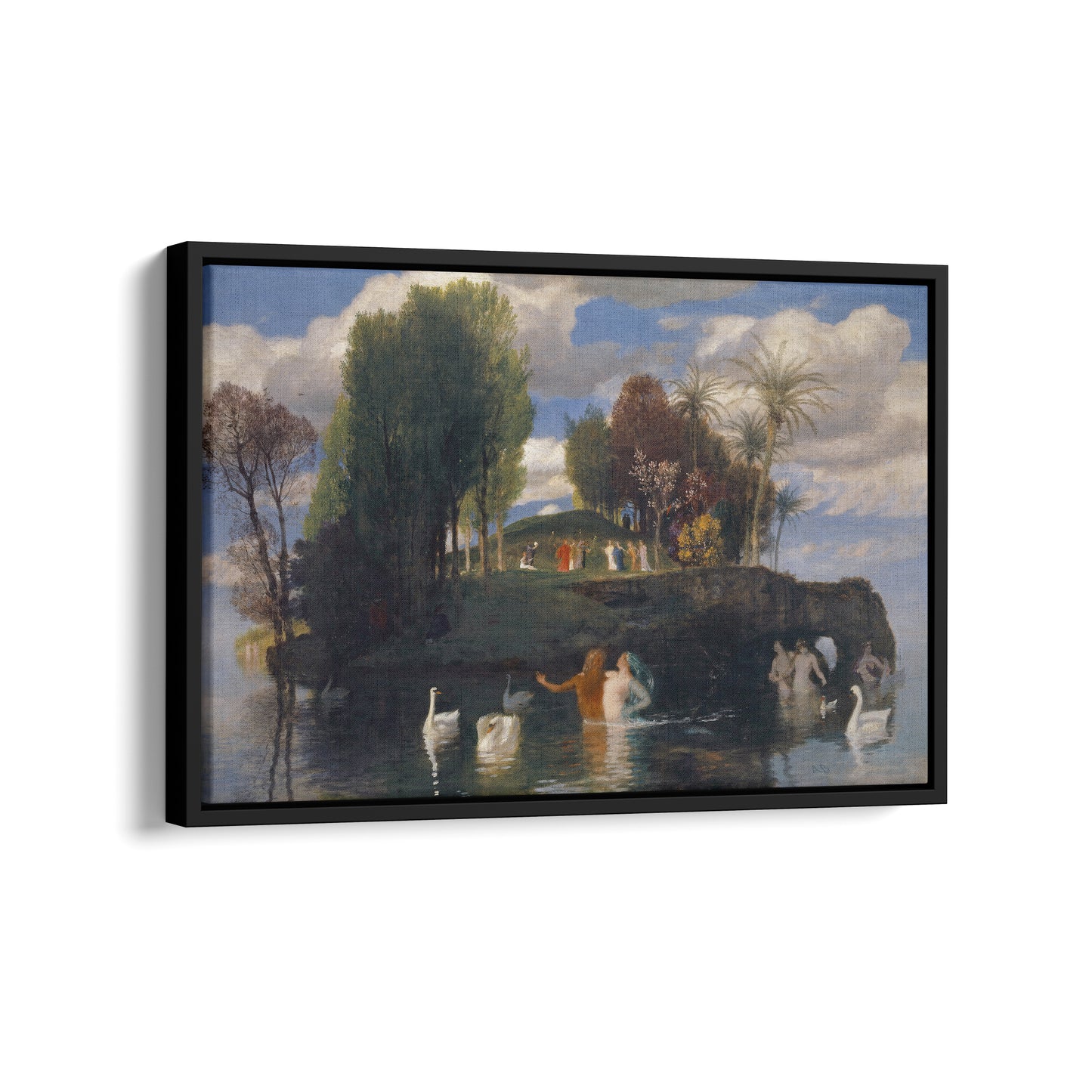 Isle of Life | Arnold Böcklin | 1888