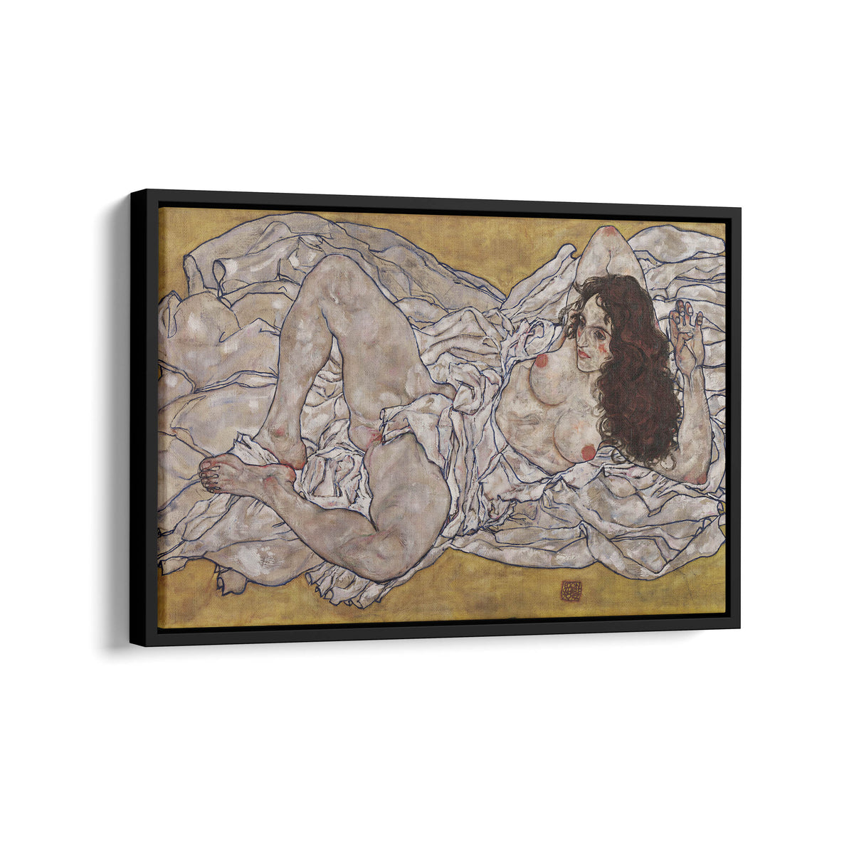 Reclining Woman | Egon Schiele | 1917